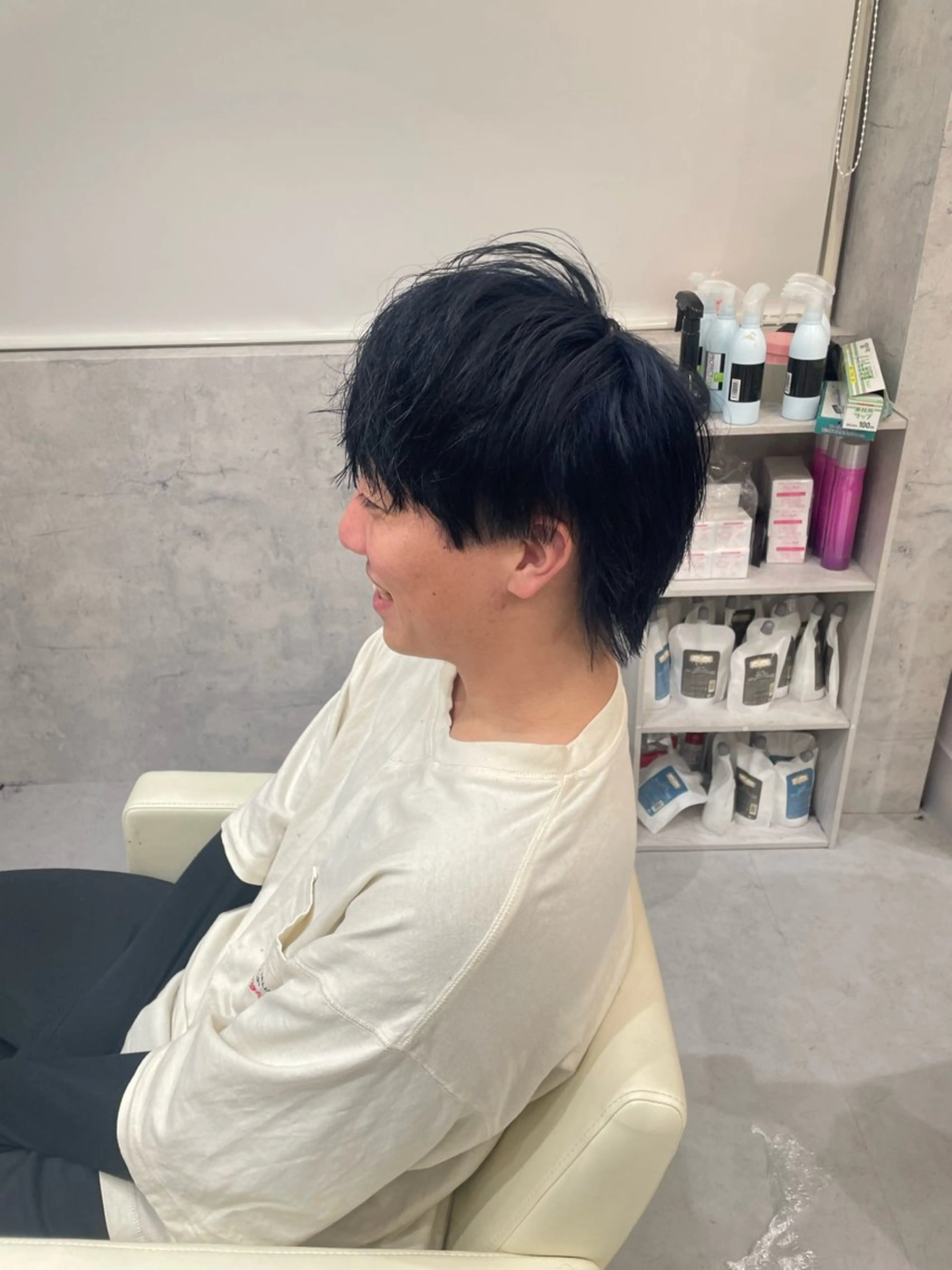 メンズ ブリーチ守口 rikiyanのヘアスタイル