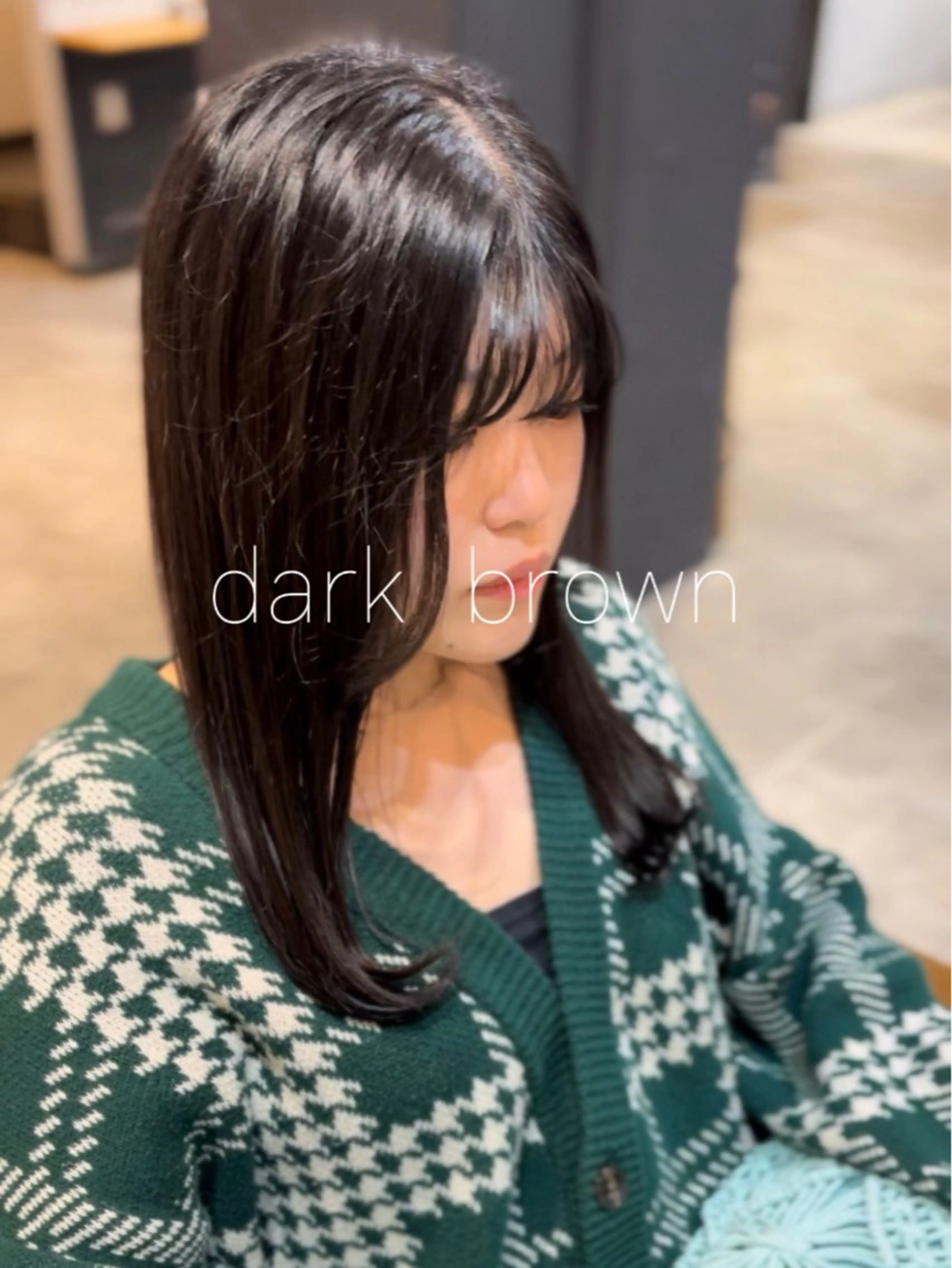 セミロング 北野 早希のヘアスタイル