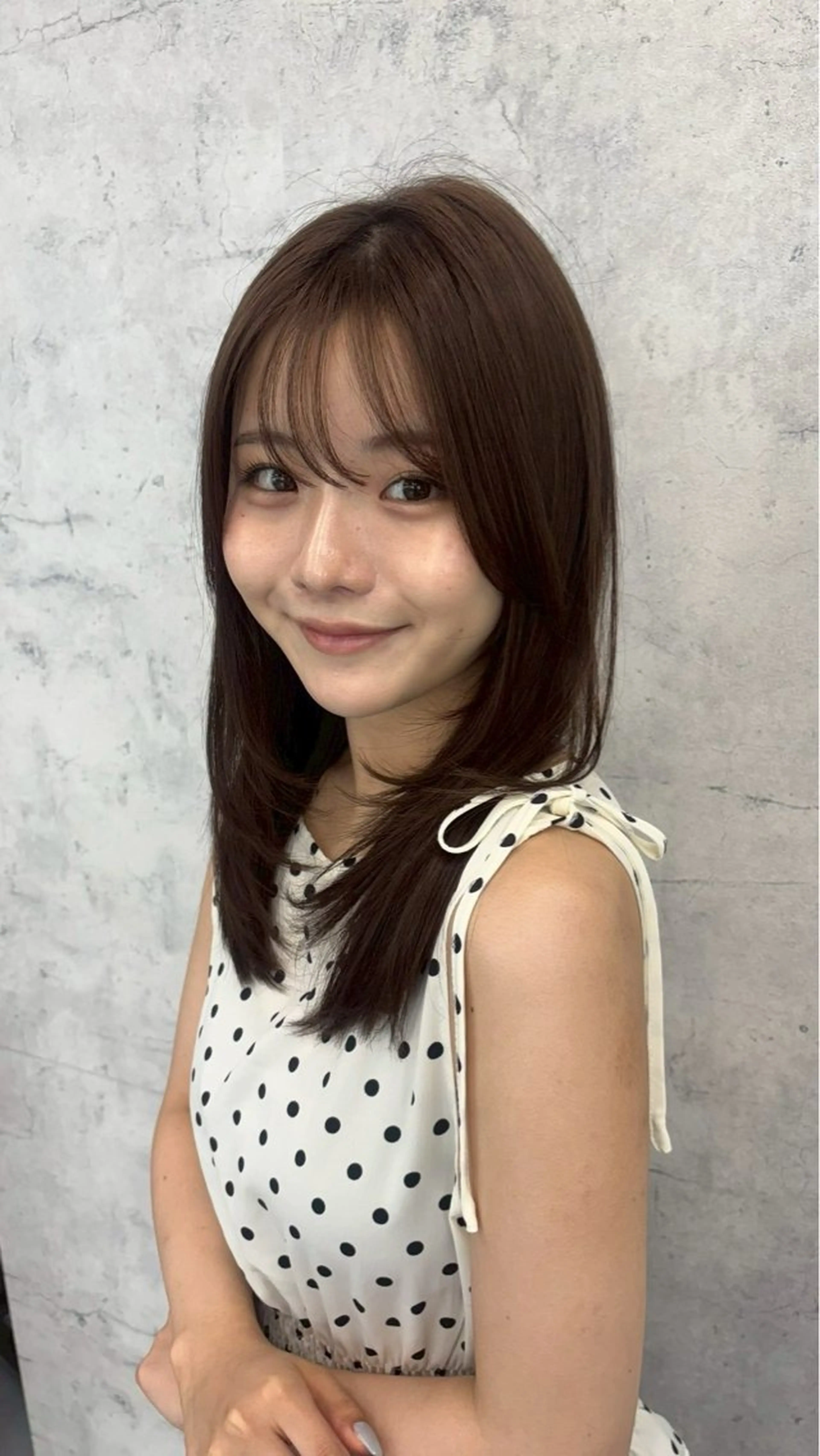 カラー ヘアカラー 《銀座》ワンカラー 🤍Hikari🤍のヘアスタイル