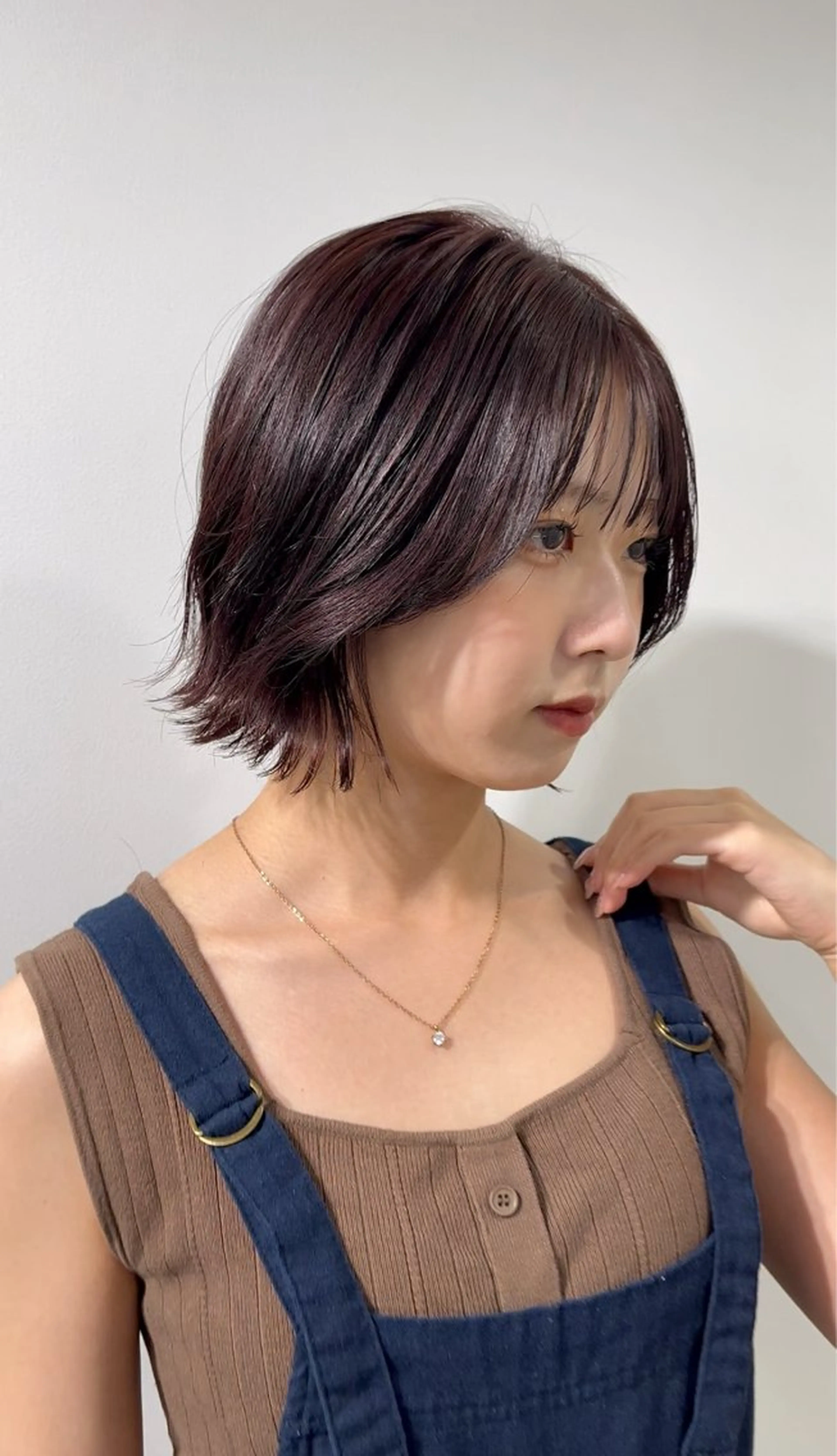 ショート 縮毛矯正/ハイトーン /パーマ/せき🧸のヘアスタイル