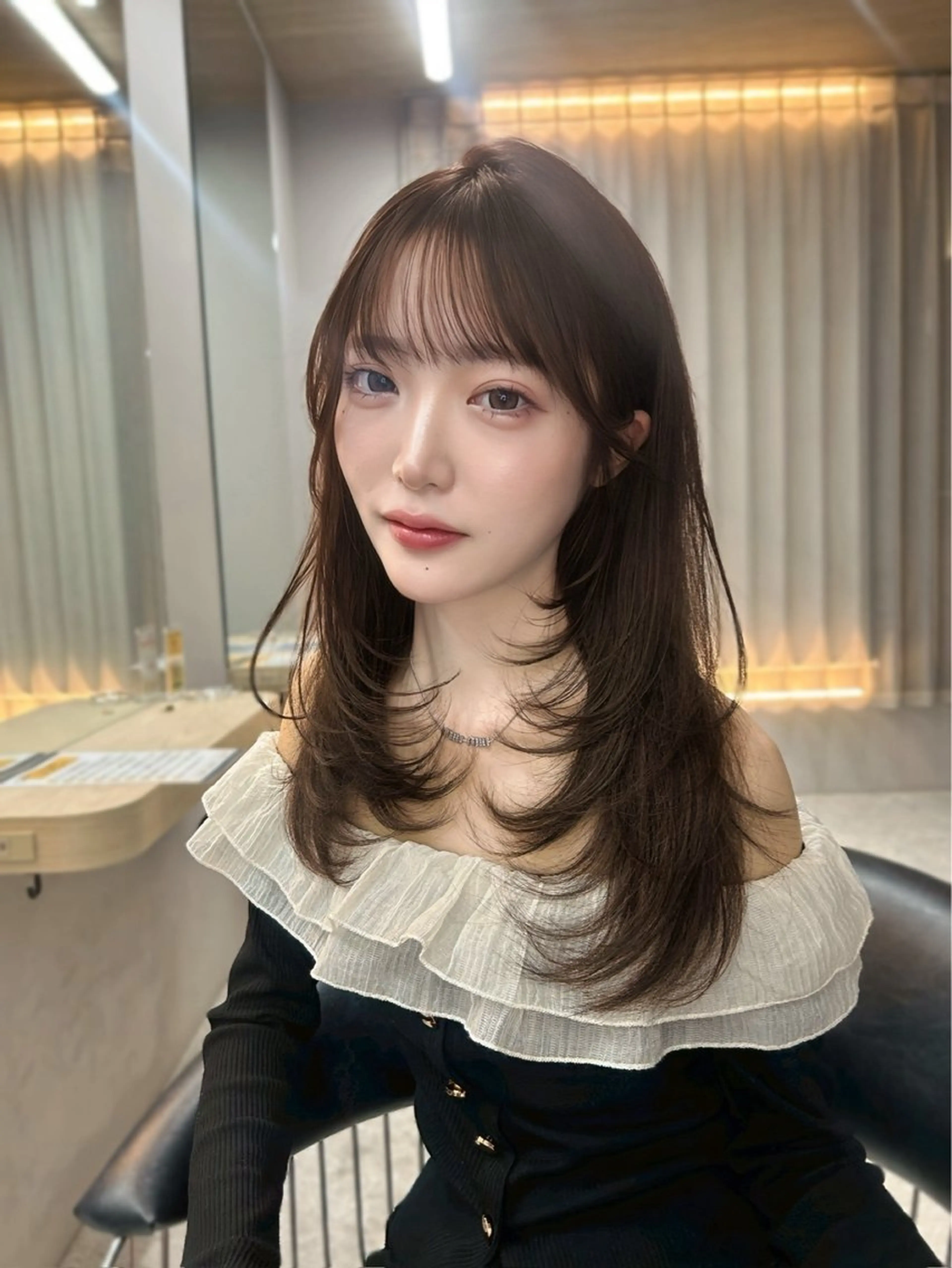 セミロング 木串 楽人のヘアスタイル