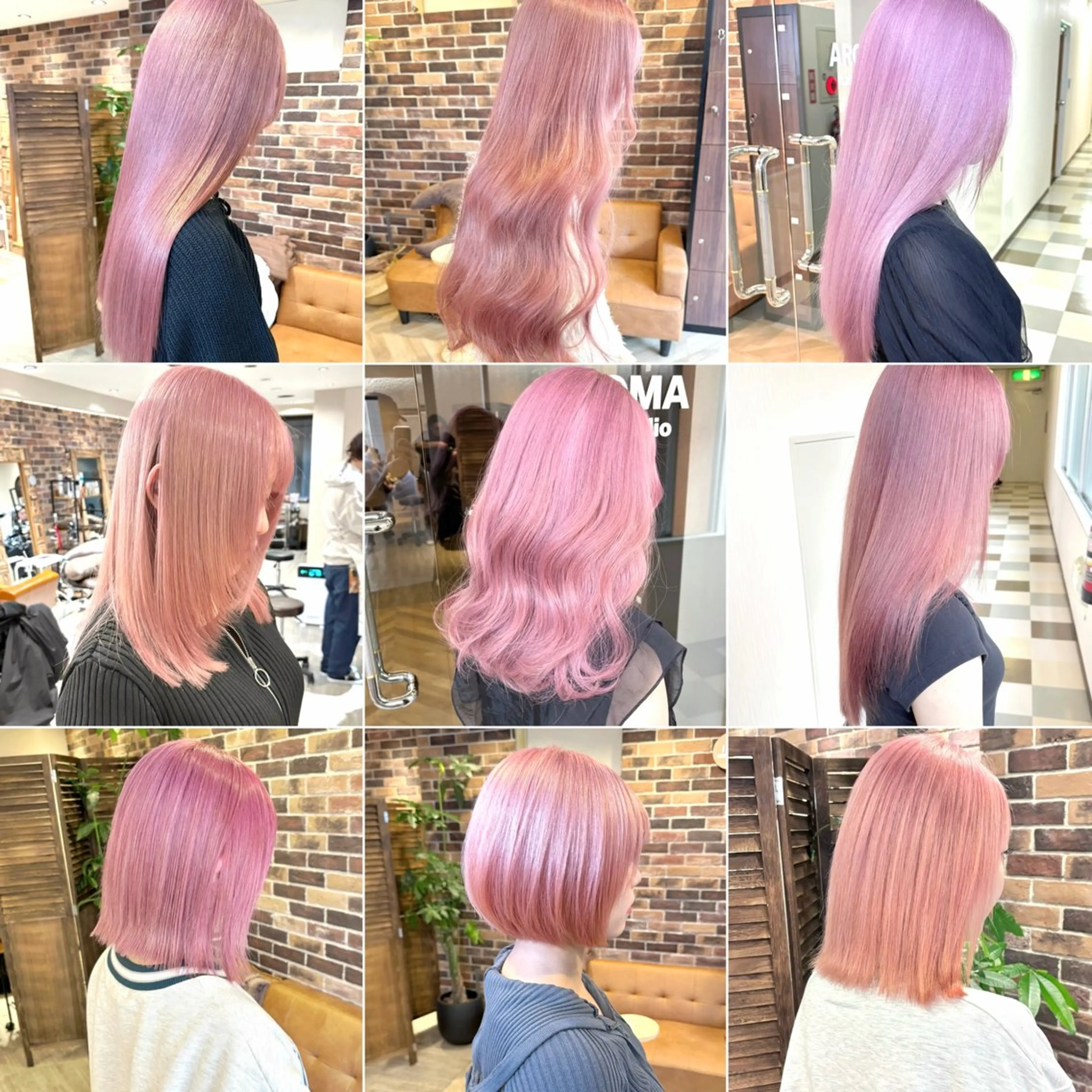 ロング ヘアカラー 艶髪／透け感カラー ／ＲＹＯのヘアスタイル