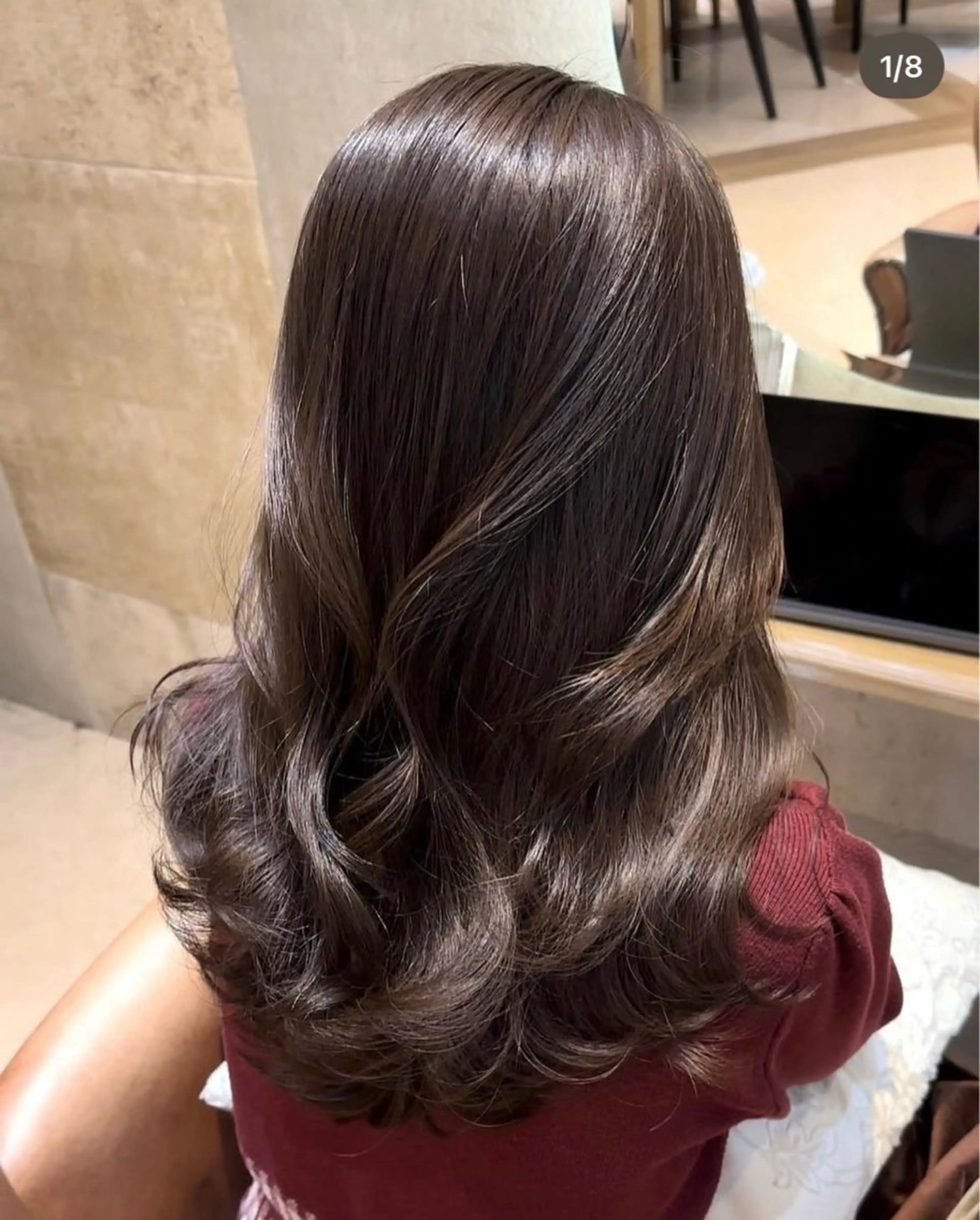 ✨定番✨【💎透明感カラー➕1ステップトリートメント】の写真