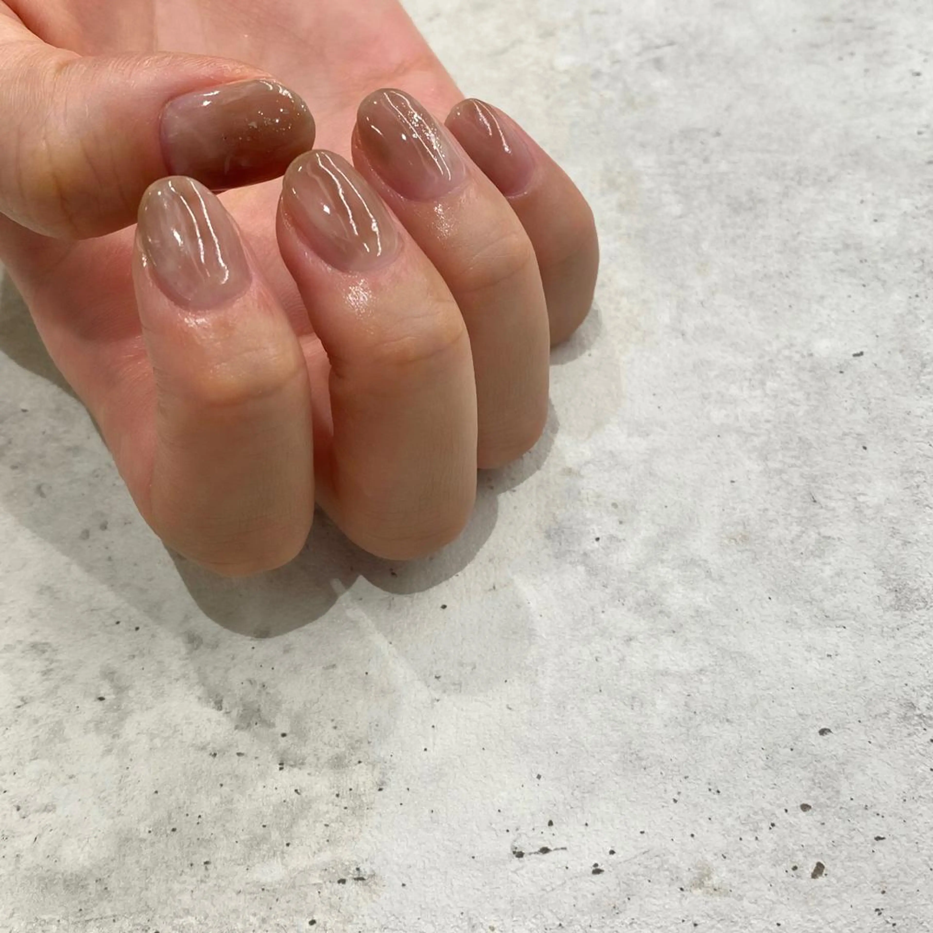 ネイル ハンドネイル Yuriko Omi パラジェル/渋谷のネイルデザイン