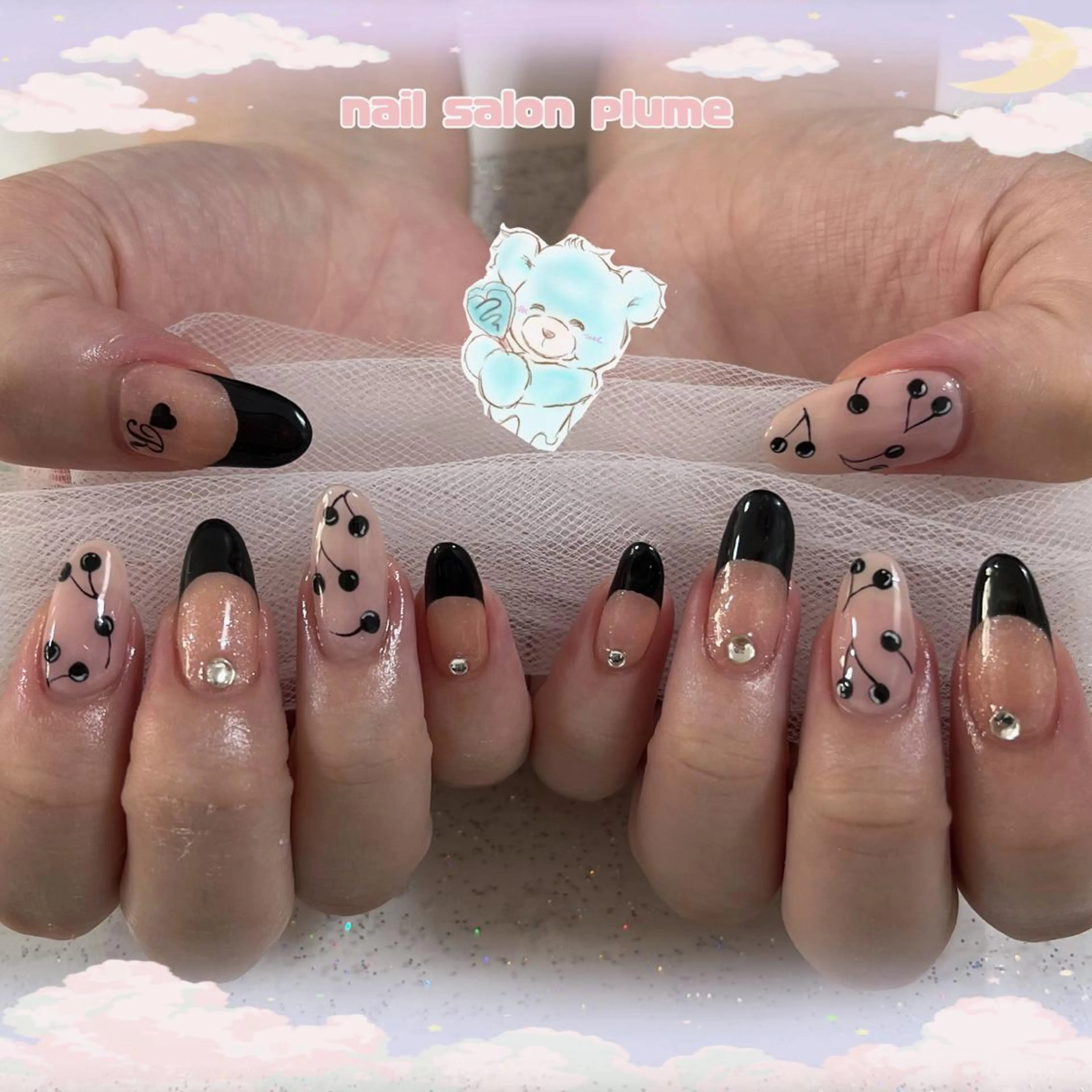 ネイル ハンドネイル plume nail ☆韓国ネイルのネイルデザイン