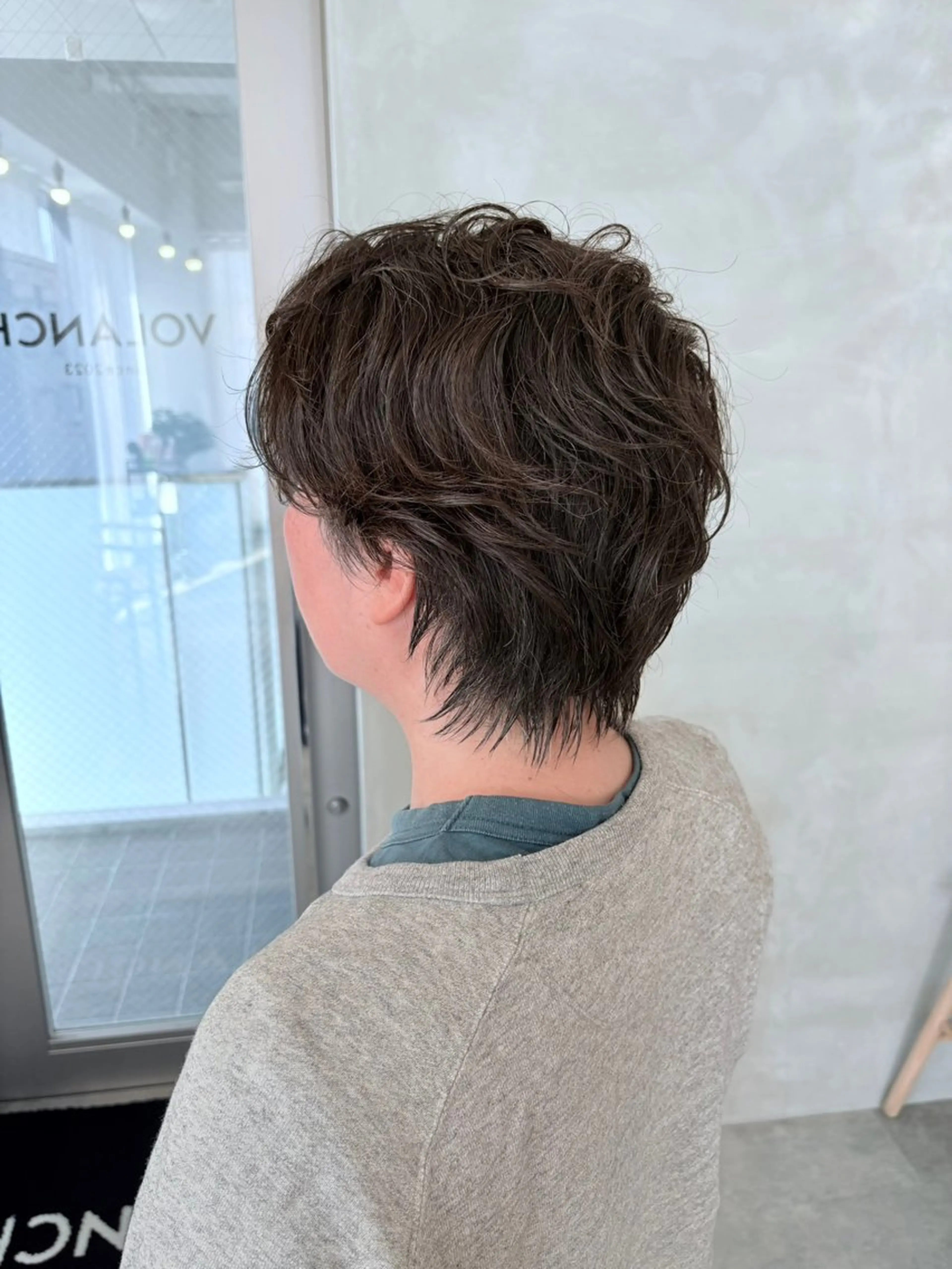 カット+パーマ+ミドルトリートメントの写真