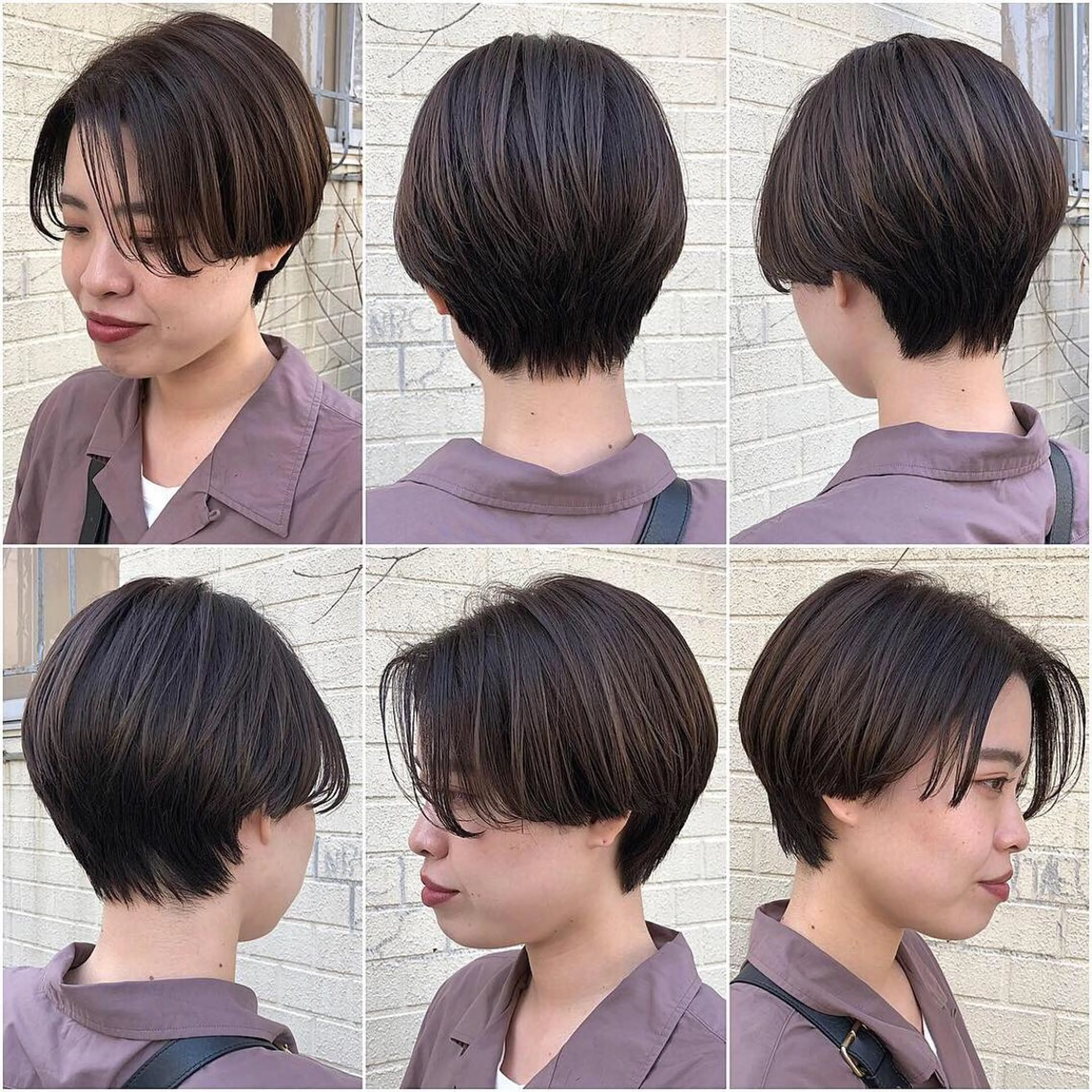 ショート カラー パーマ ヘアアレンジ MAEDA MADOKAのヘアスタイル