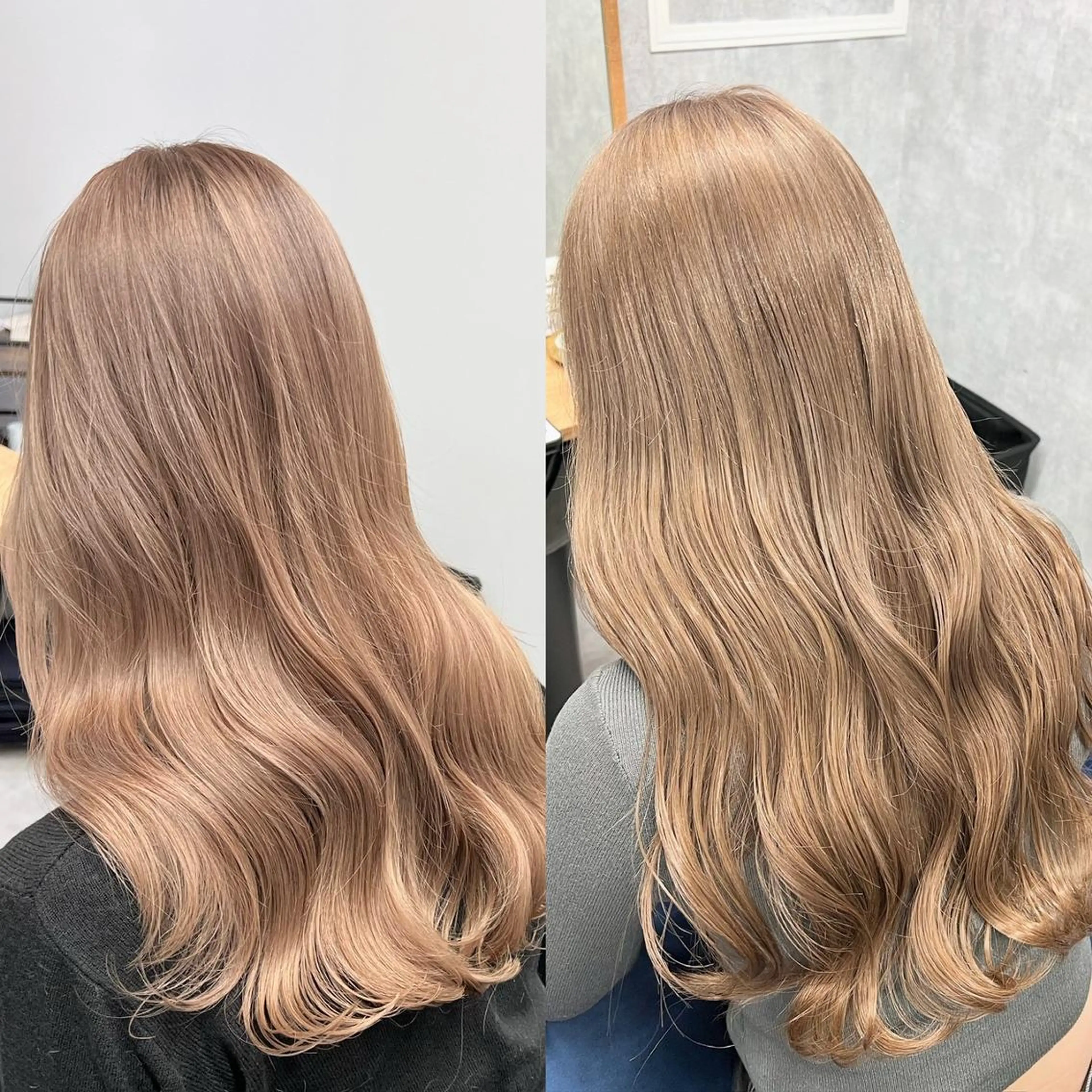 【冬の艶髪カラー❄️🎀🤍】カット+全体カラー+𝐀𝐮𝐣𝐮𝐚𝒕𝒓2stepトリートメント*.･🤍𐙚の写真