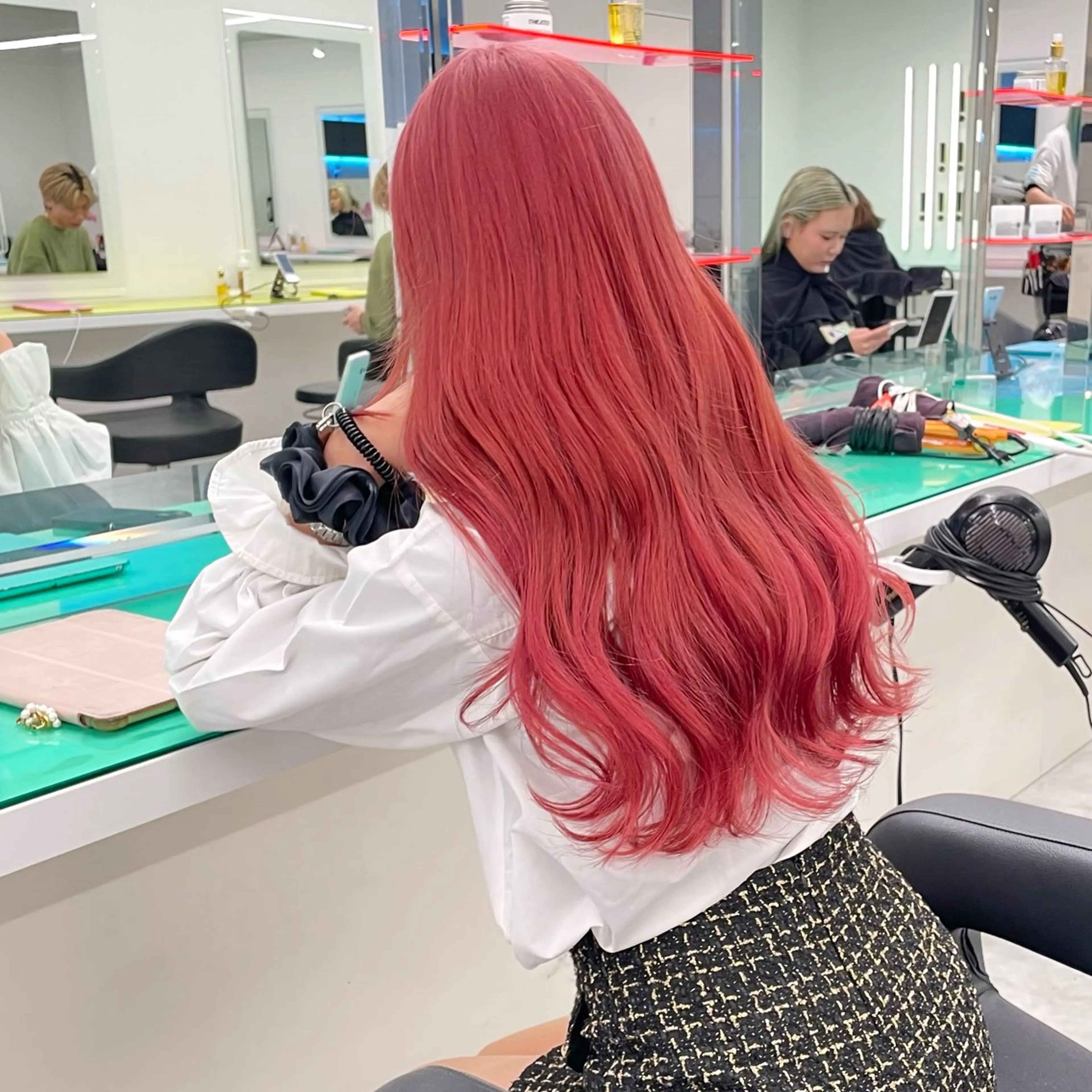 ロング カラー ヘアカラー 渋谷/透明感カラー /半個室/こうめいのヘアスタイル