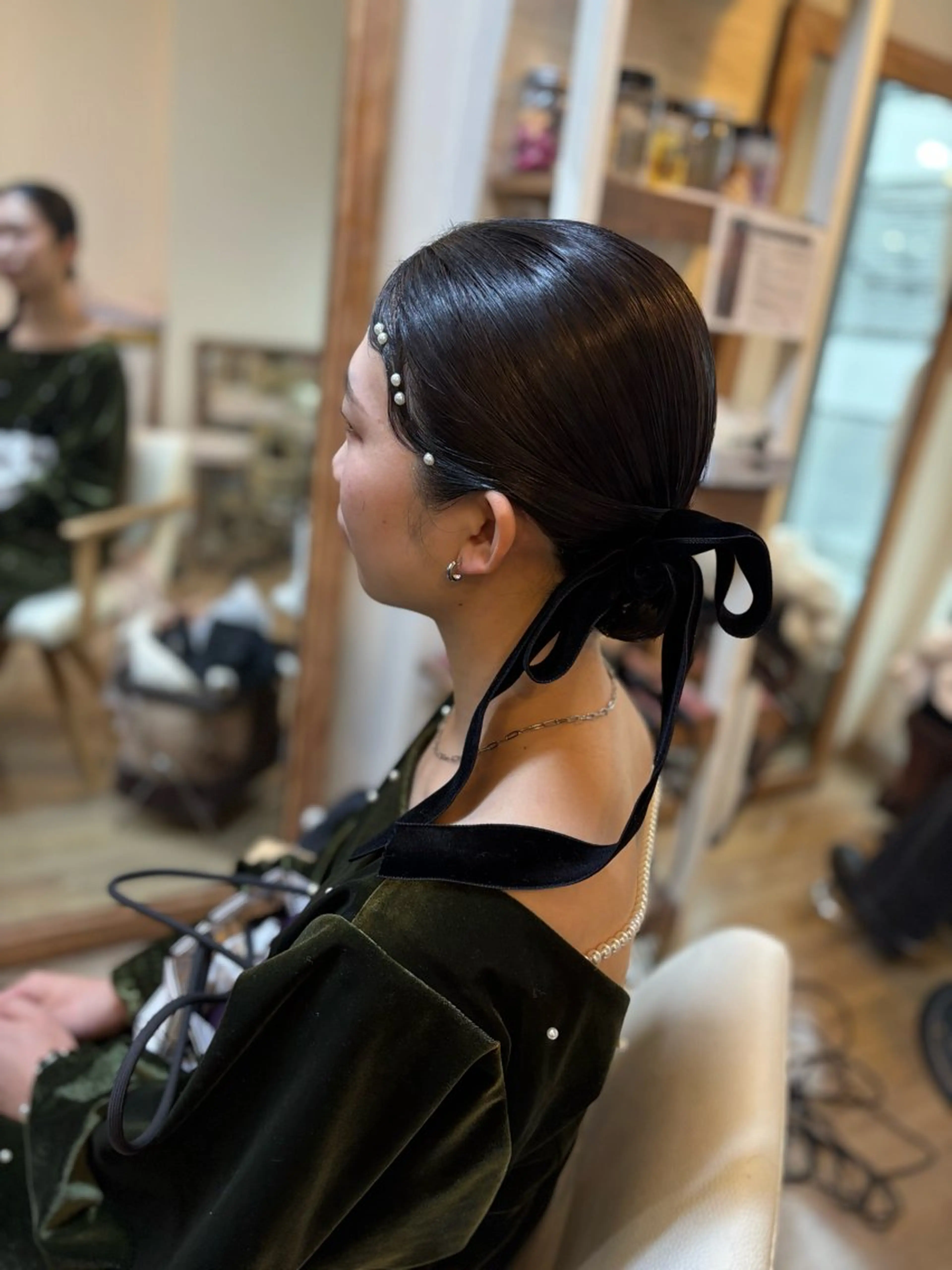 ヘアアレンジ 早朝✨ヘアセット 着付け/清水玲歌のヘアスタイル