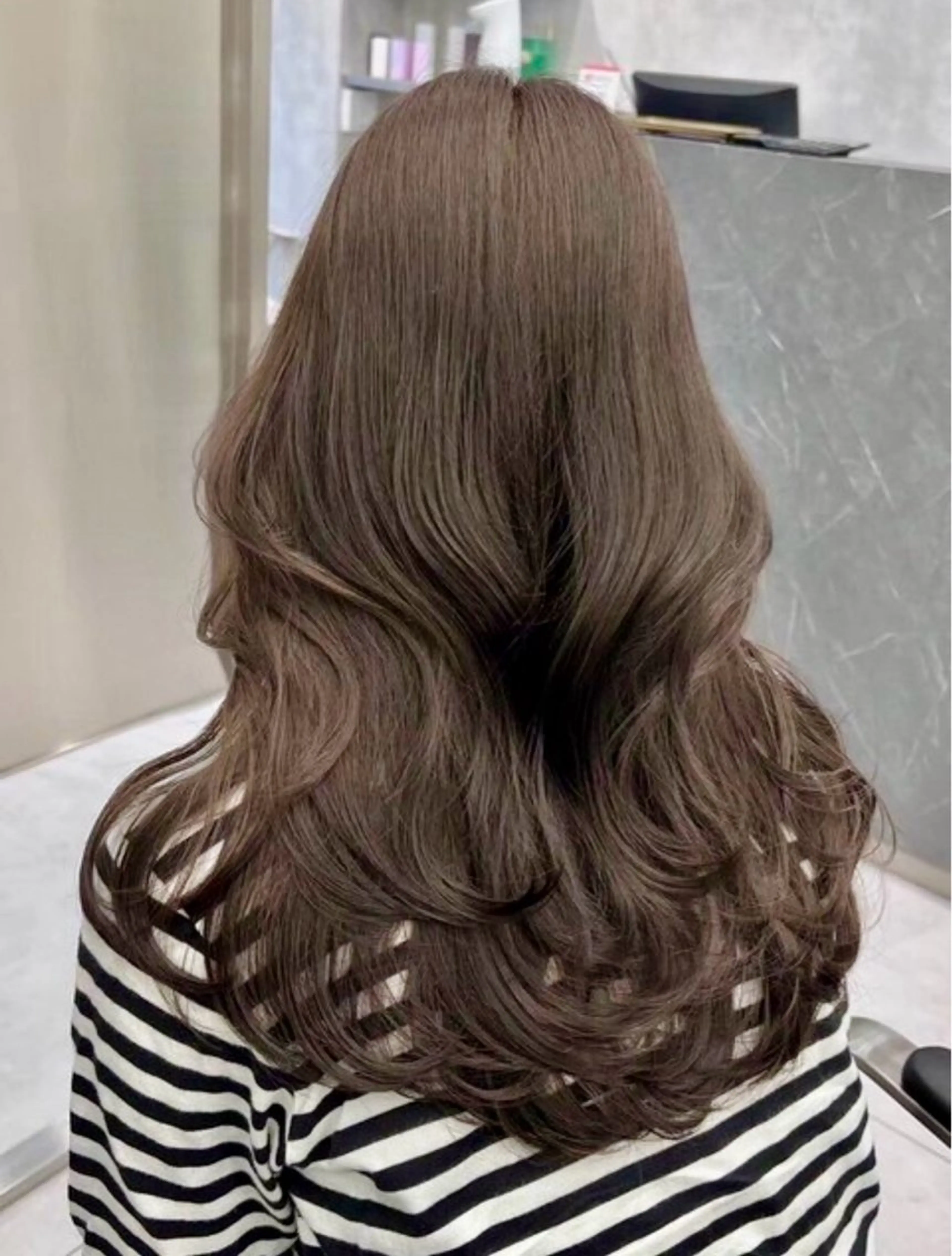 ロング カラー MAO🖤レイヤー /髪質改善カラーのヘアスタイル