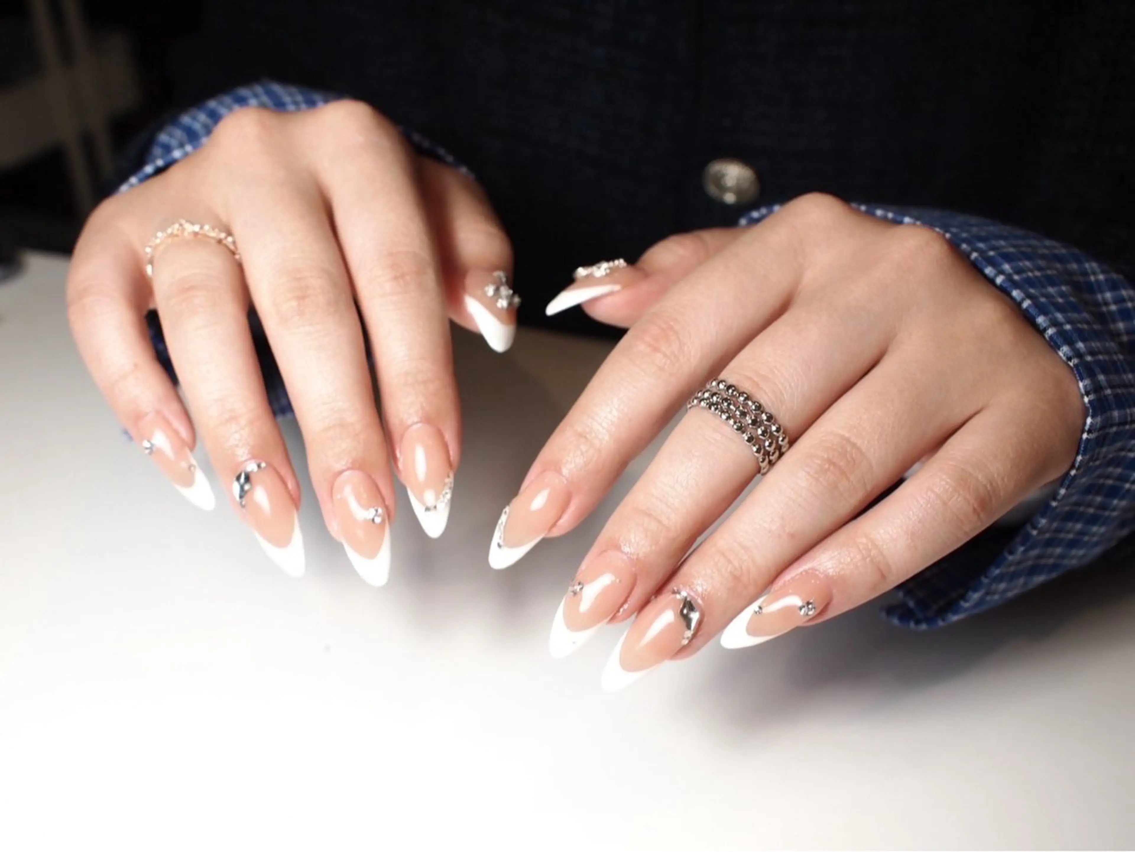 ネイル フレンチネイル ハンドネイル ORGAN makiのネイルデザイン