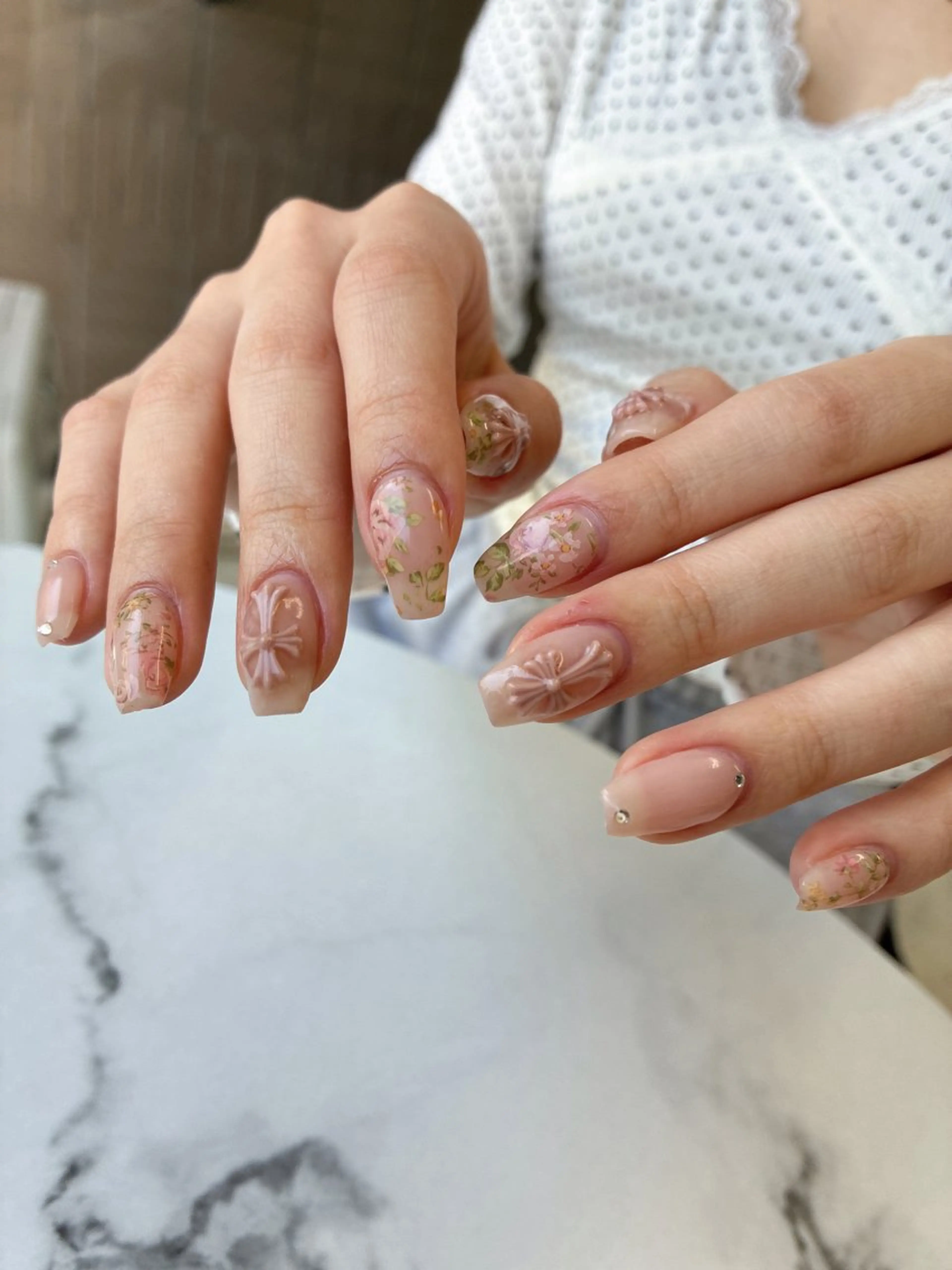 ネイル ハンドネイル Èclat エクラのネイルデザイン