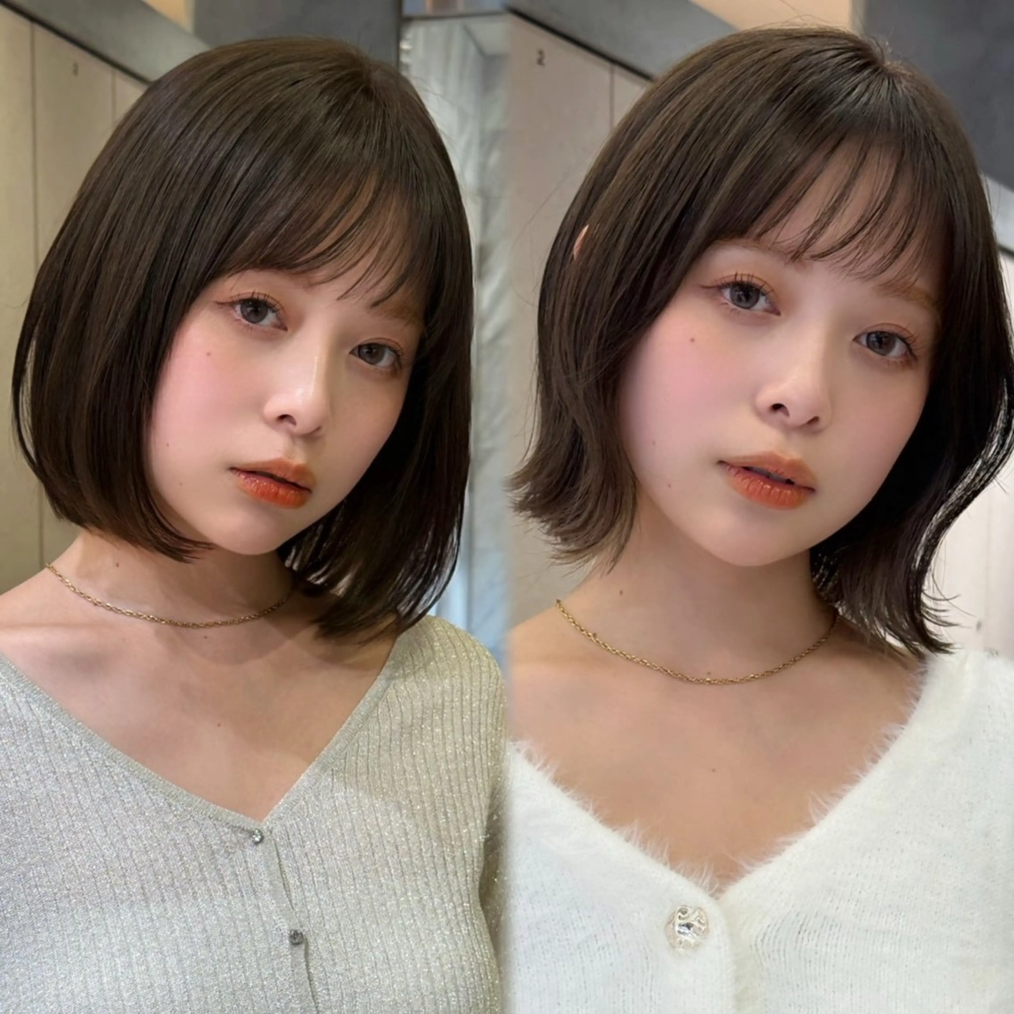 ショート ボブ くびれヘア カット レイヤー/顔周り /ボブ/銀座/サラのヘアスタイル