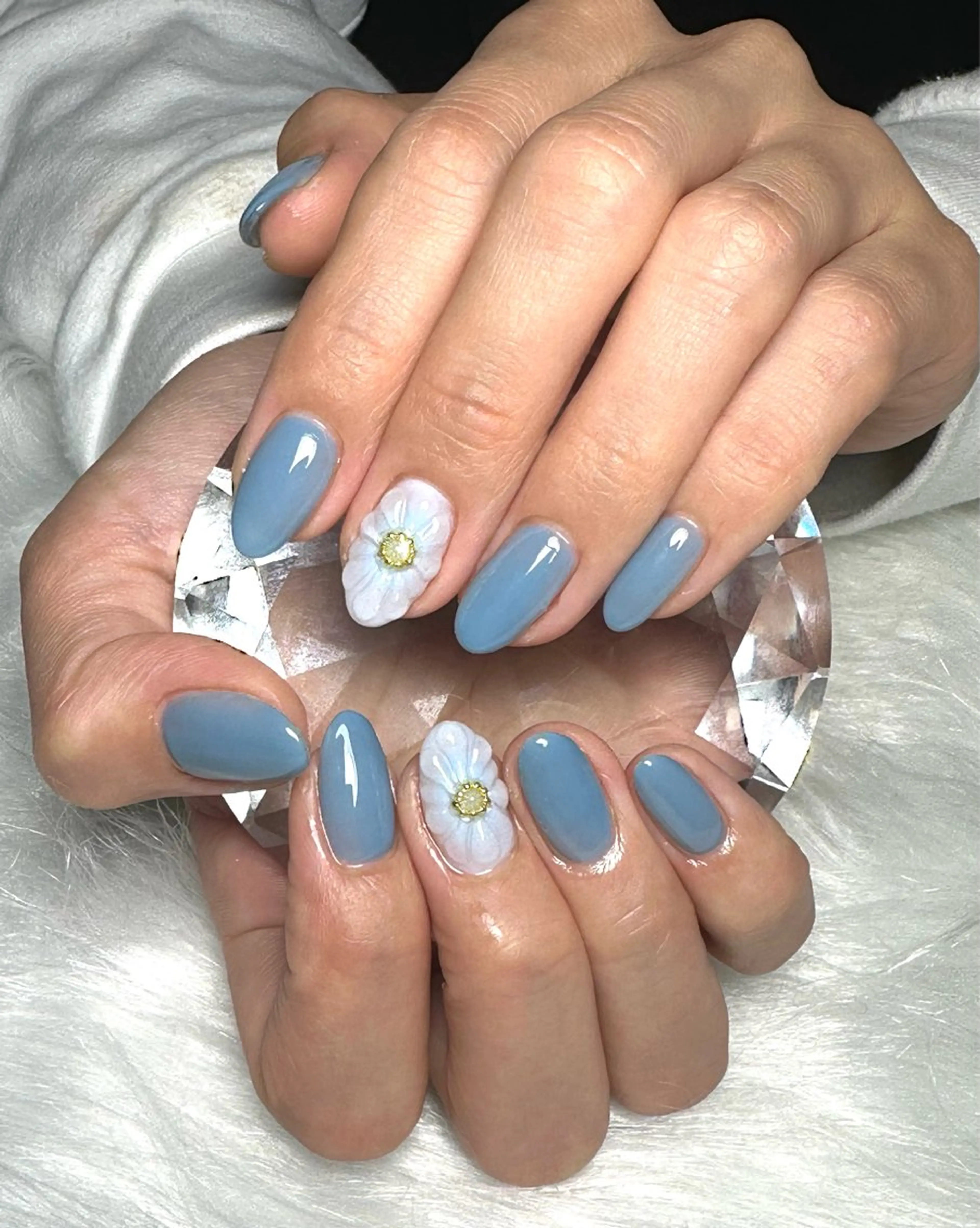 ネイル アートネイル クリアネイル ワンカラーネイル ぷっくりネイル ハンドネイル Nailist Erikaのネイルデザイン