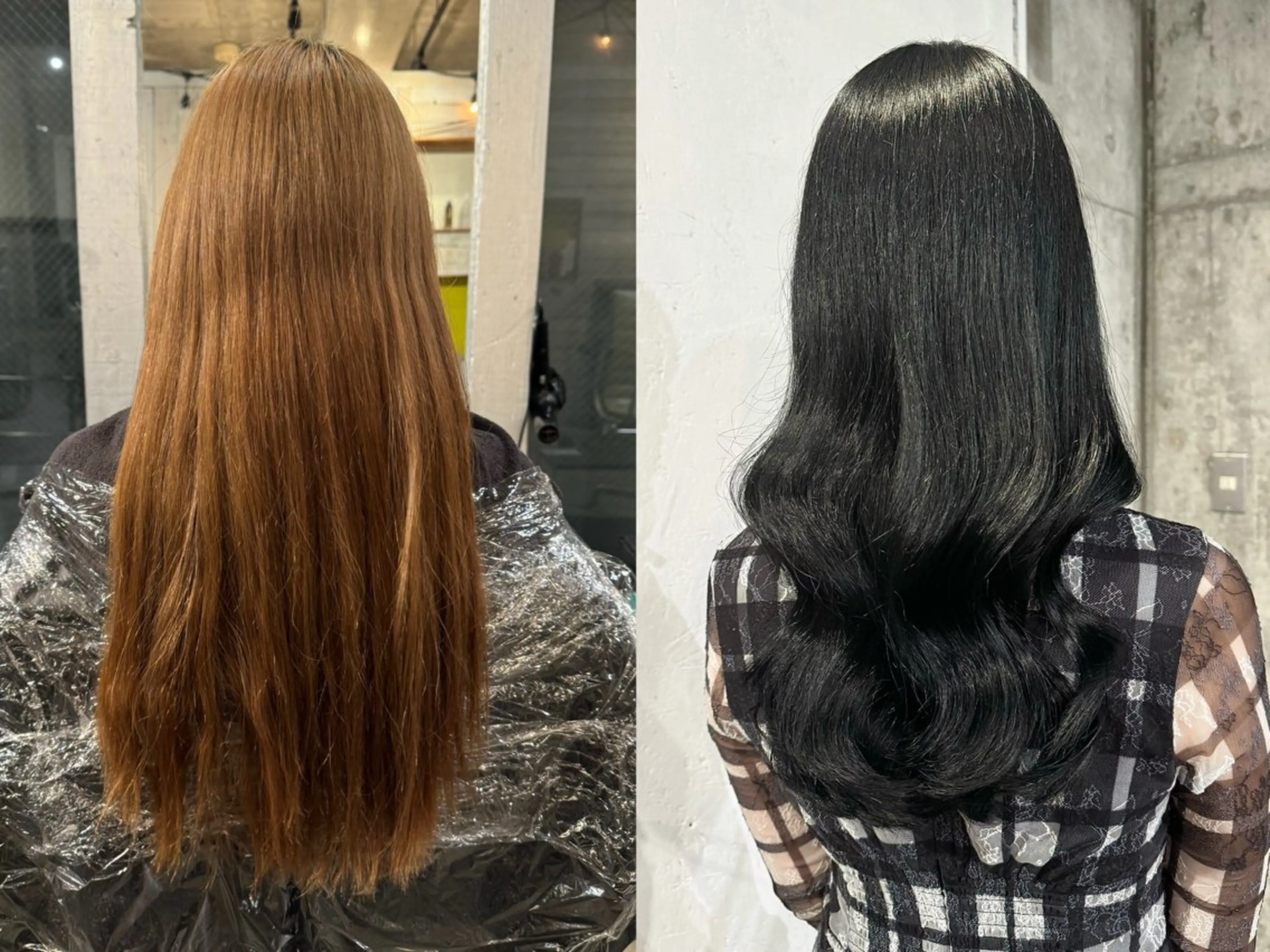 ロング ブリーチカラー/ブロ ンドレイヤーカットのヘアスタイル