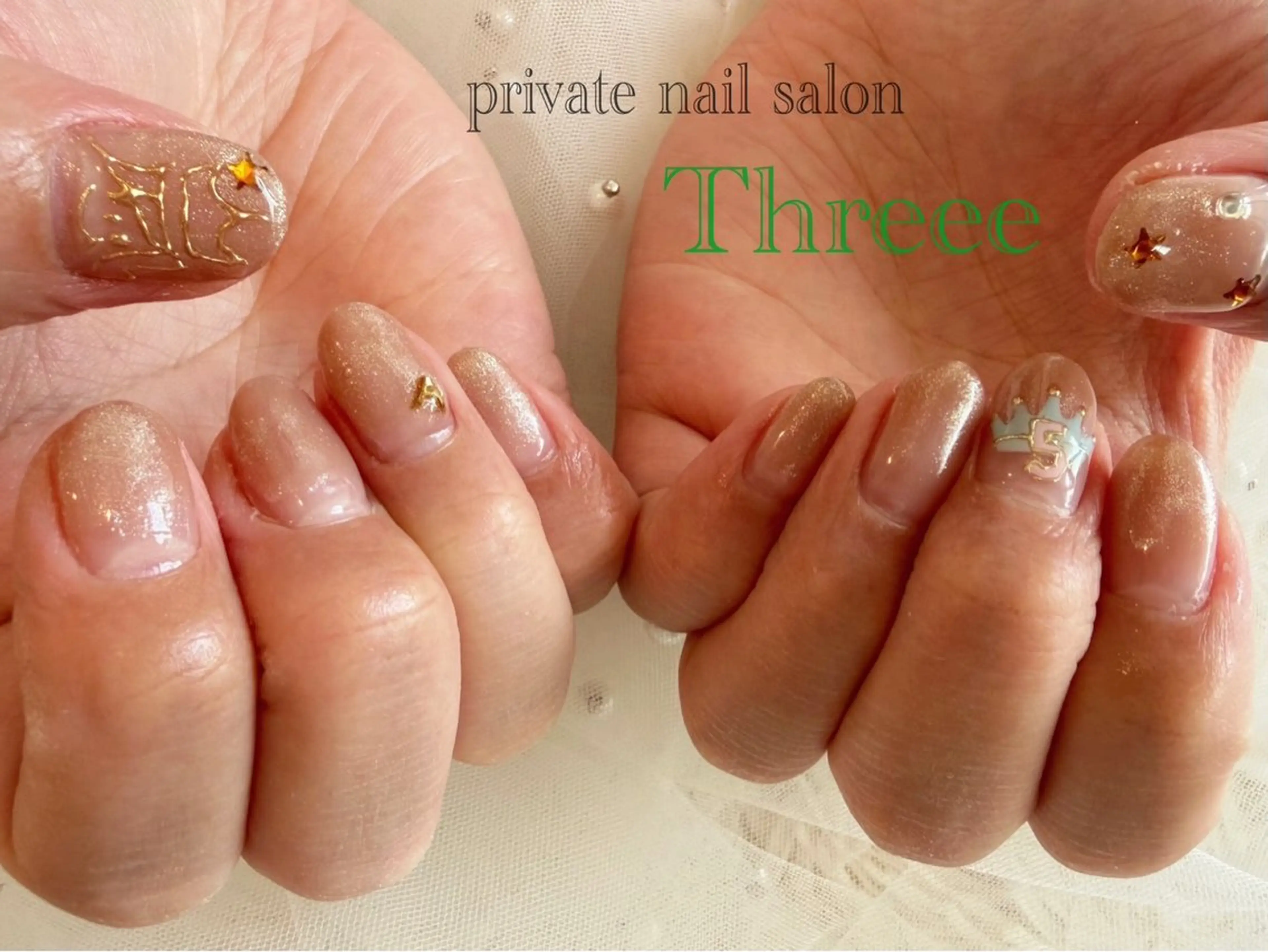 ネイル ハンドネイル Nail salon - Threee　-のネイルデザイン