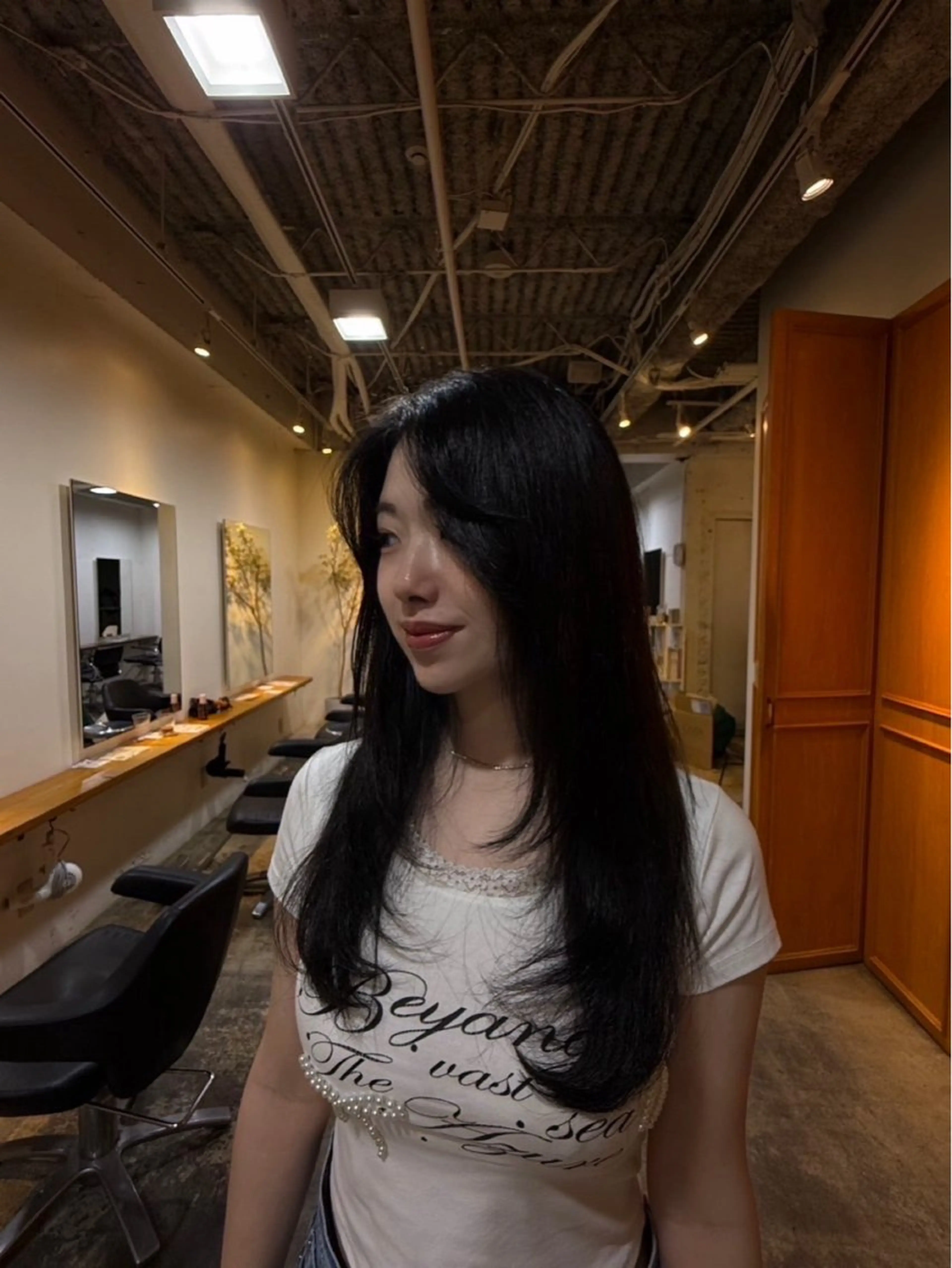 ロング ハイトーン /ベージュ/kaeのヘアスタイル