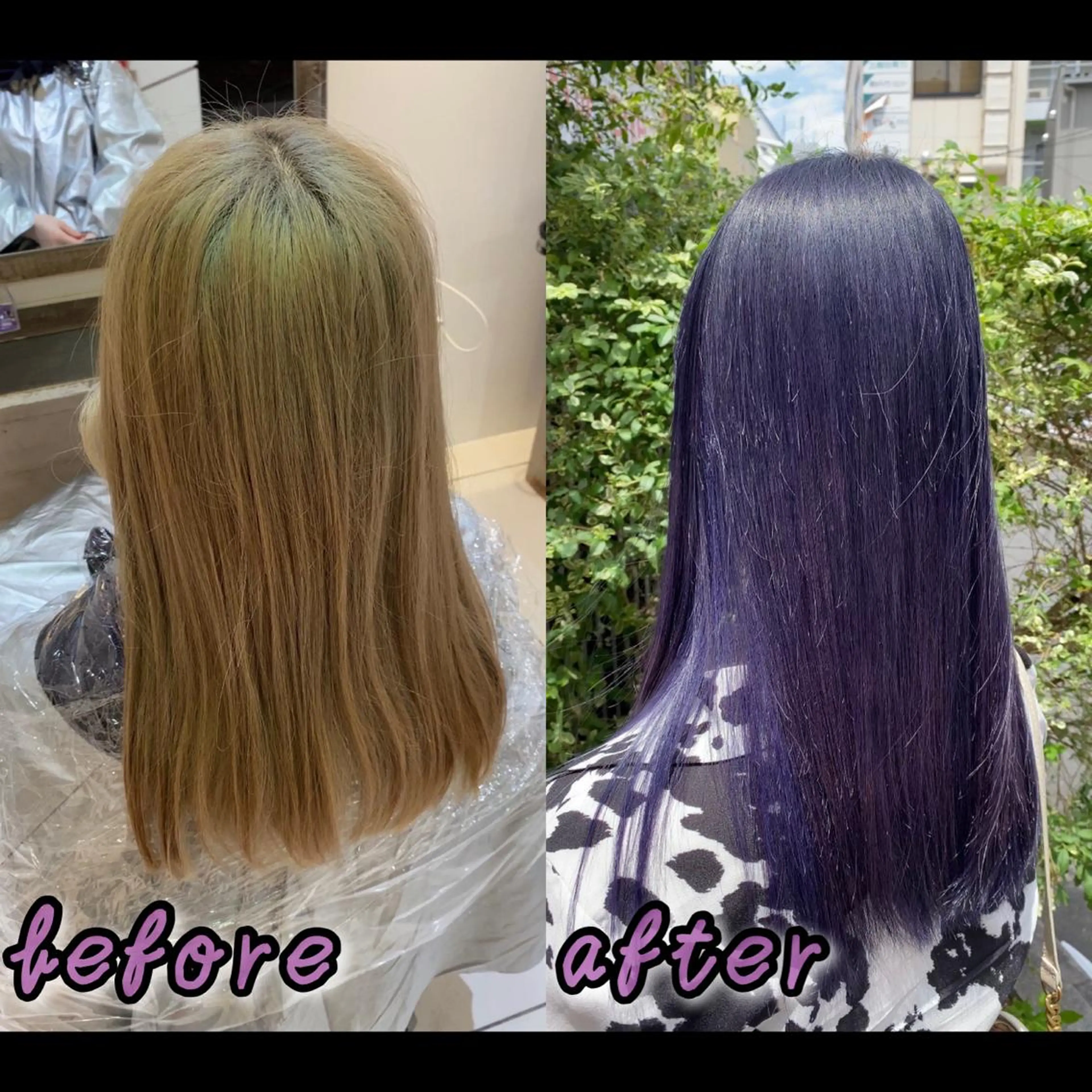 セミロング 十条/カラー 「yuya」のヘアスタイル