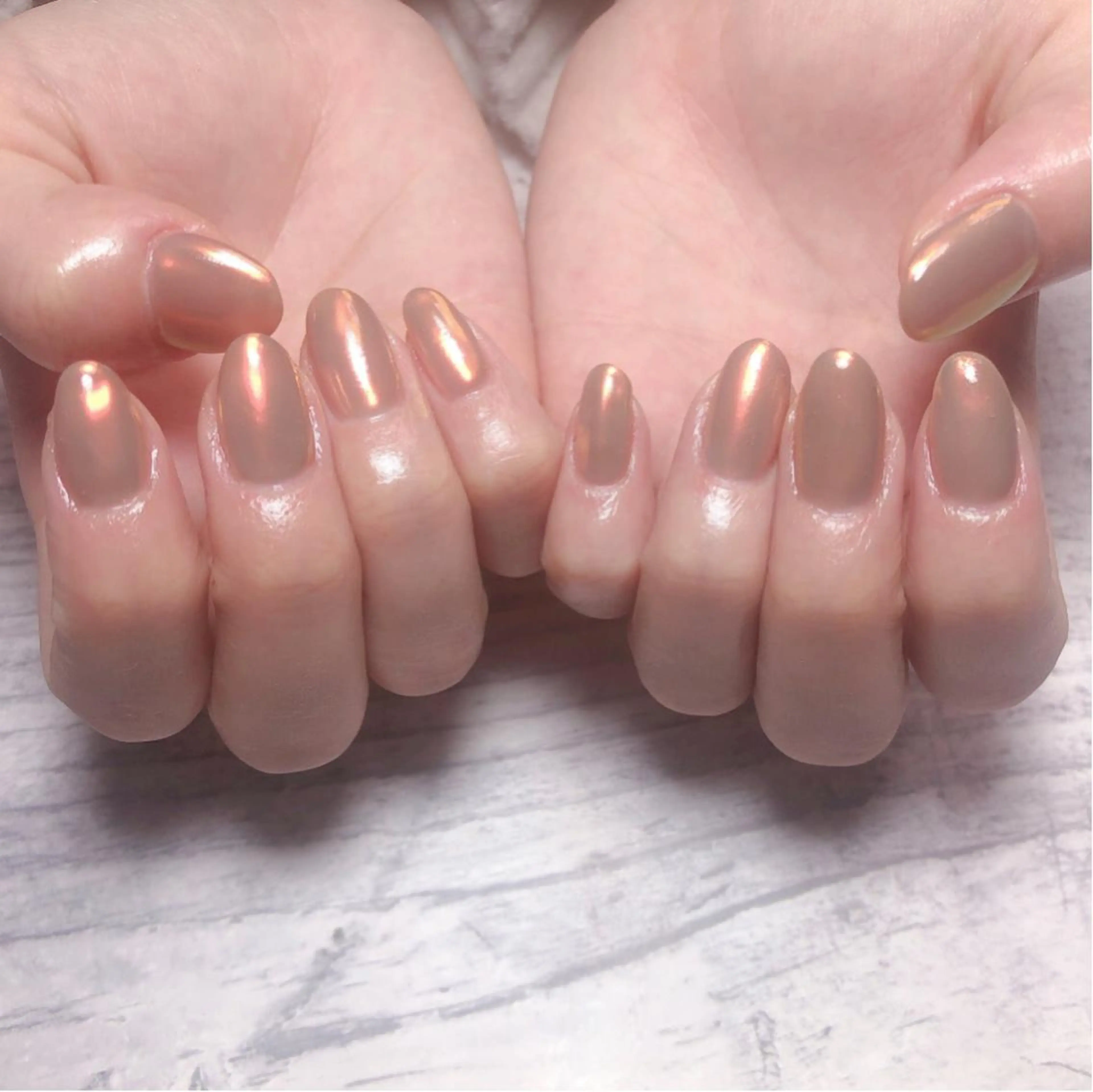 ネイル ミラーネイル DollyGirl KYOKOのネイルデザイン