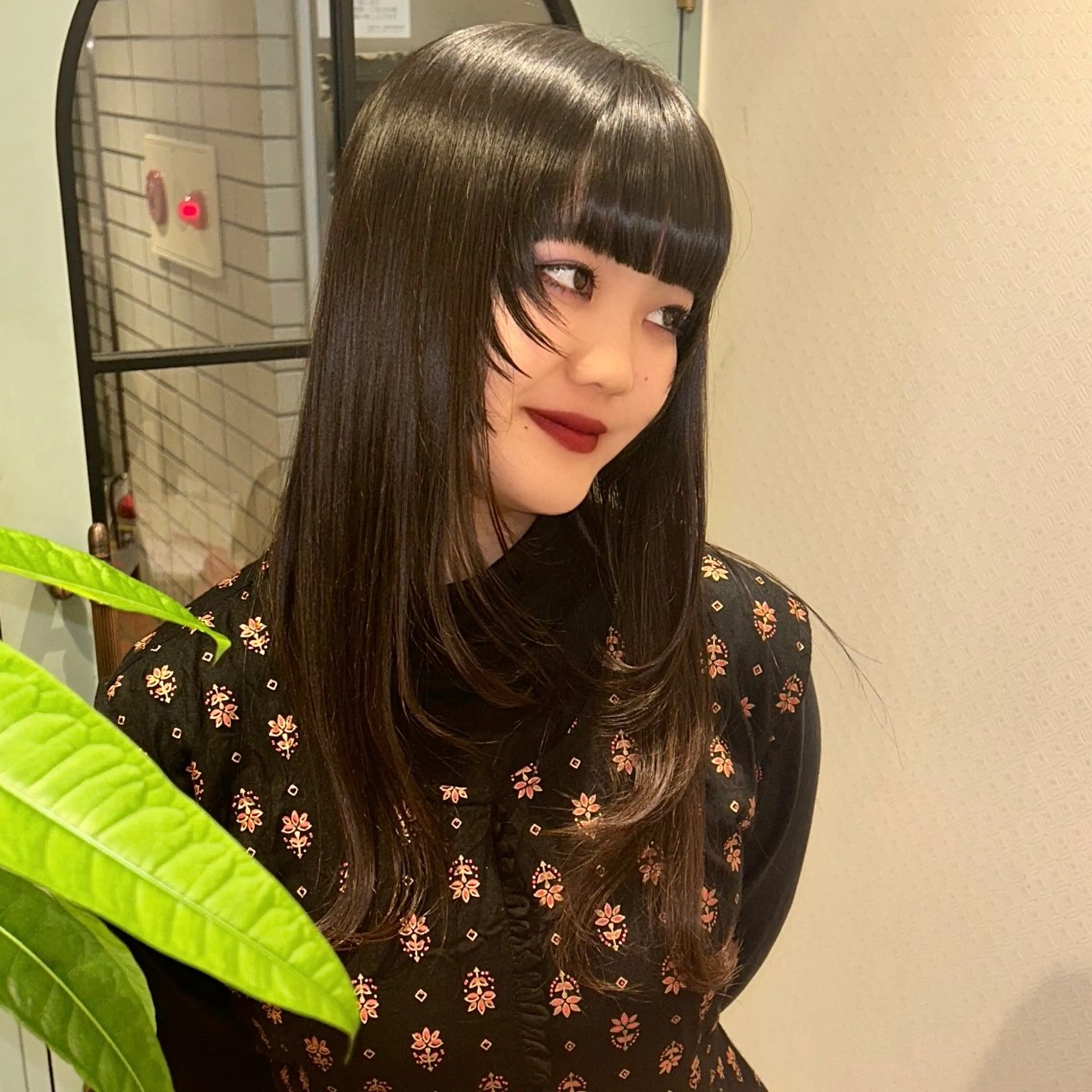 🌿オーガニック成分92％🌿‬ 極艶ヴィラロドラカラー+カット+3stepトリートメントの写真