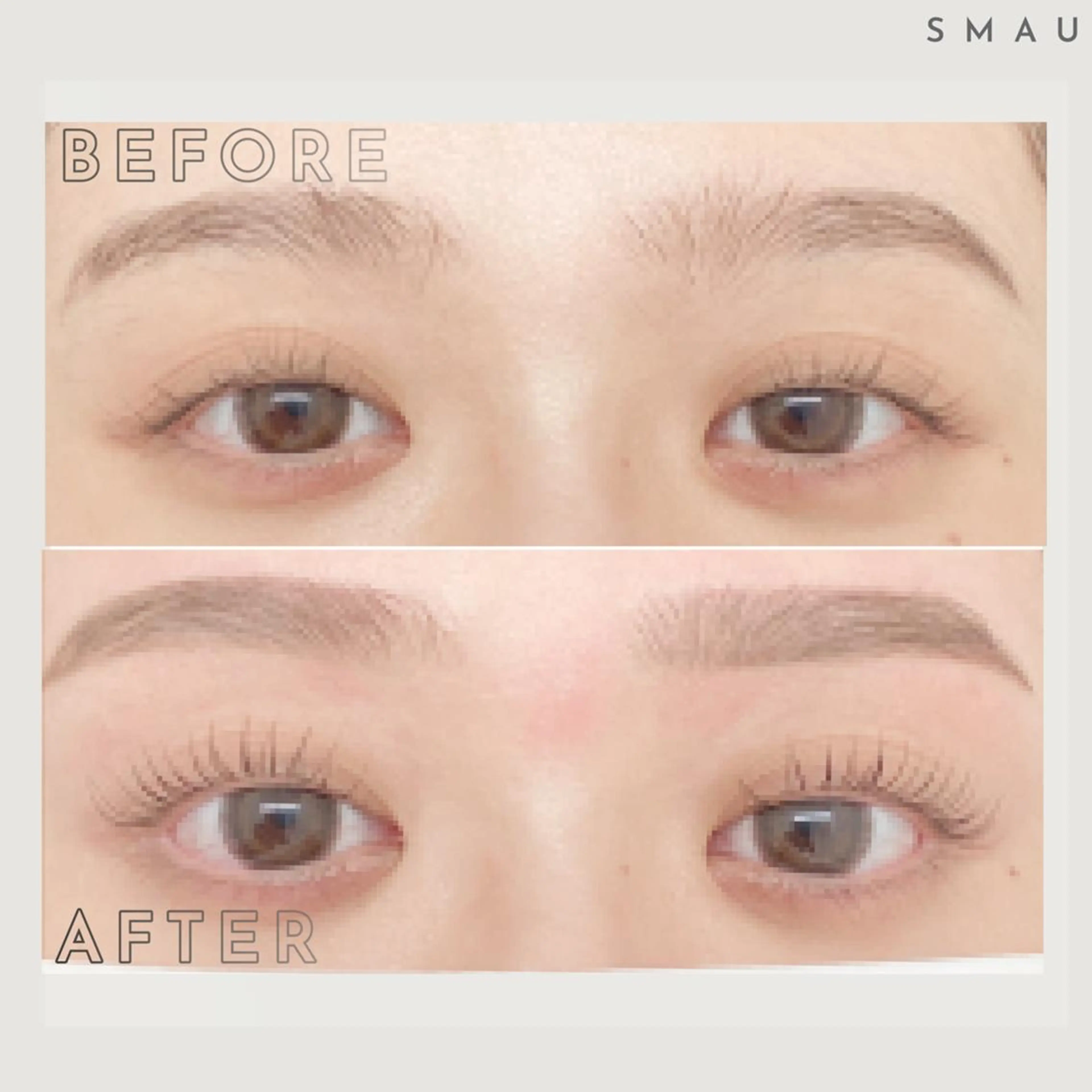 【中顔面短縮で小顔効果抜群】まつげパーマ（上）+まつげパーマ（下） ¥12000→¥6600 *minimo限定モデルの写真