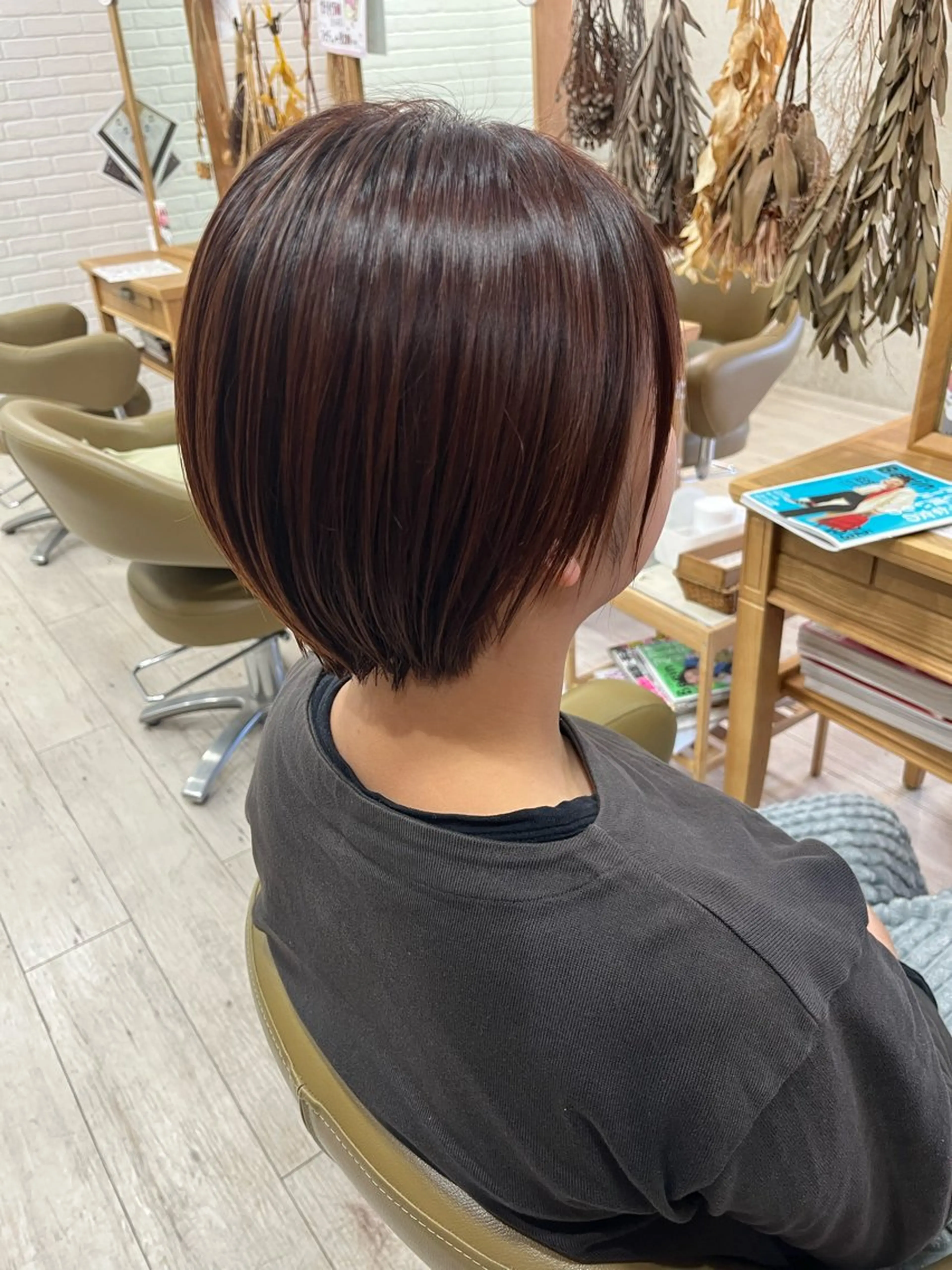 ショート ショートヘア 中村 由稀のヘアスタイル