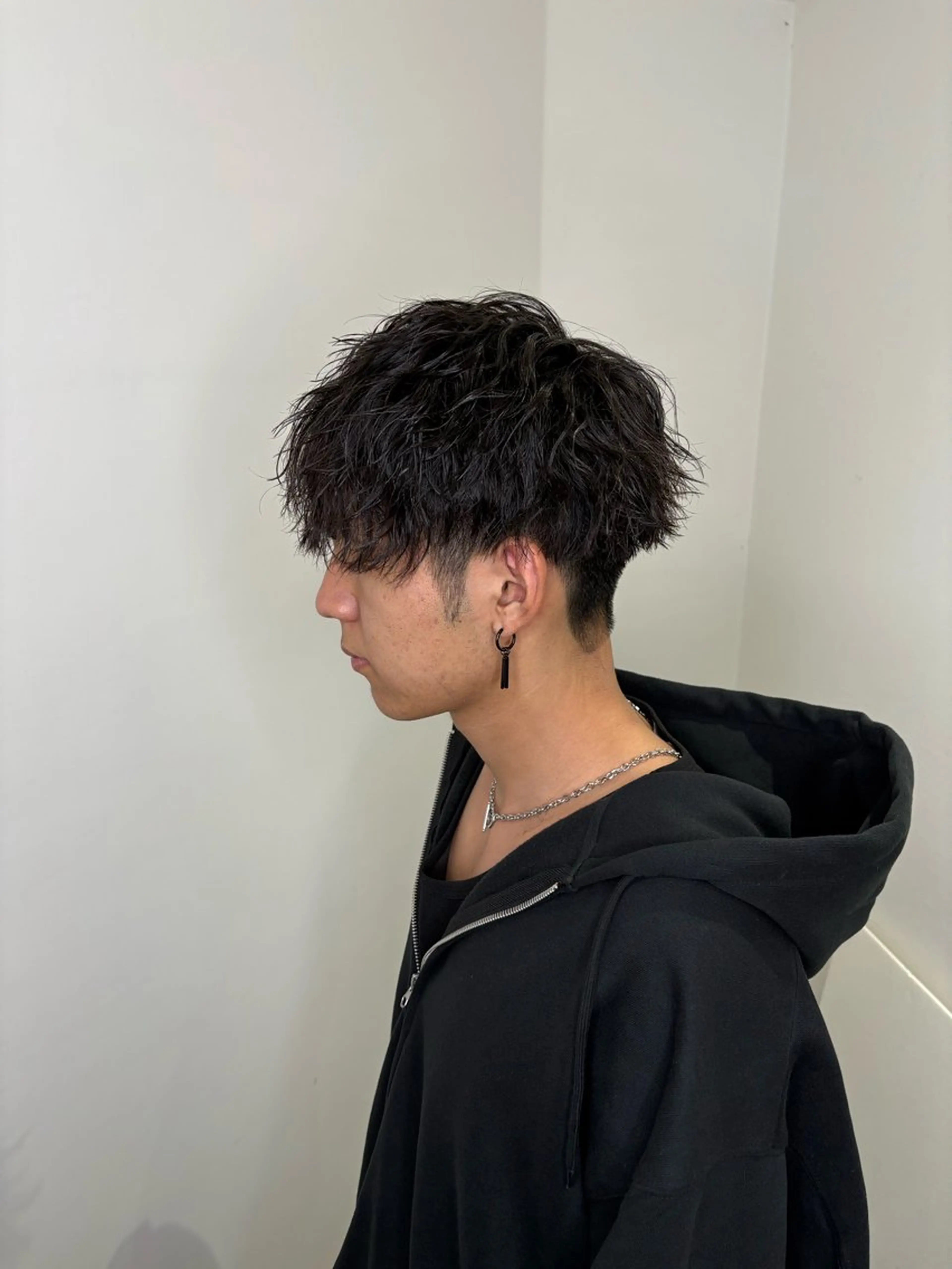 メンズ カット パーマ aDALil川越 😎AZUSAのヘアスタイル