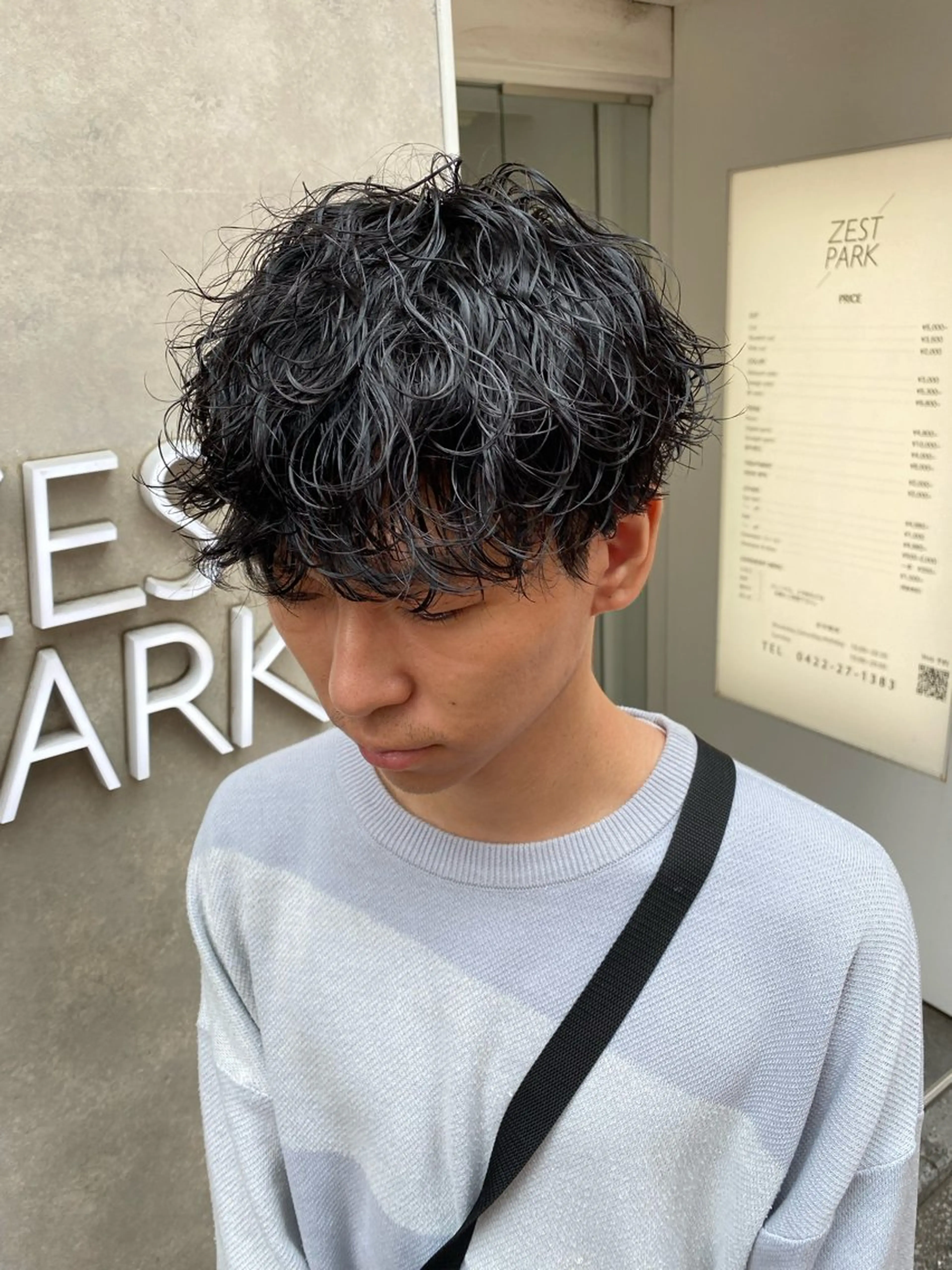 パーマ メンズ 新宿【メンズパーマ】 塩澤太一のヘアスタイル