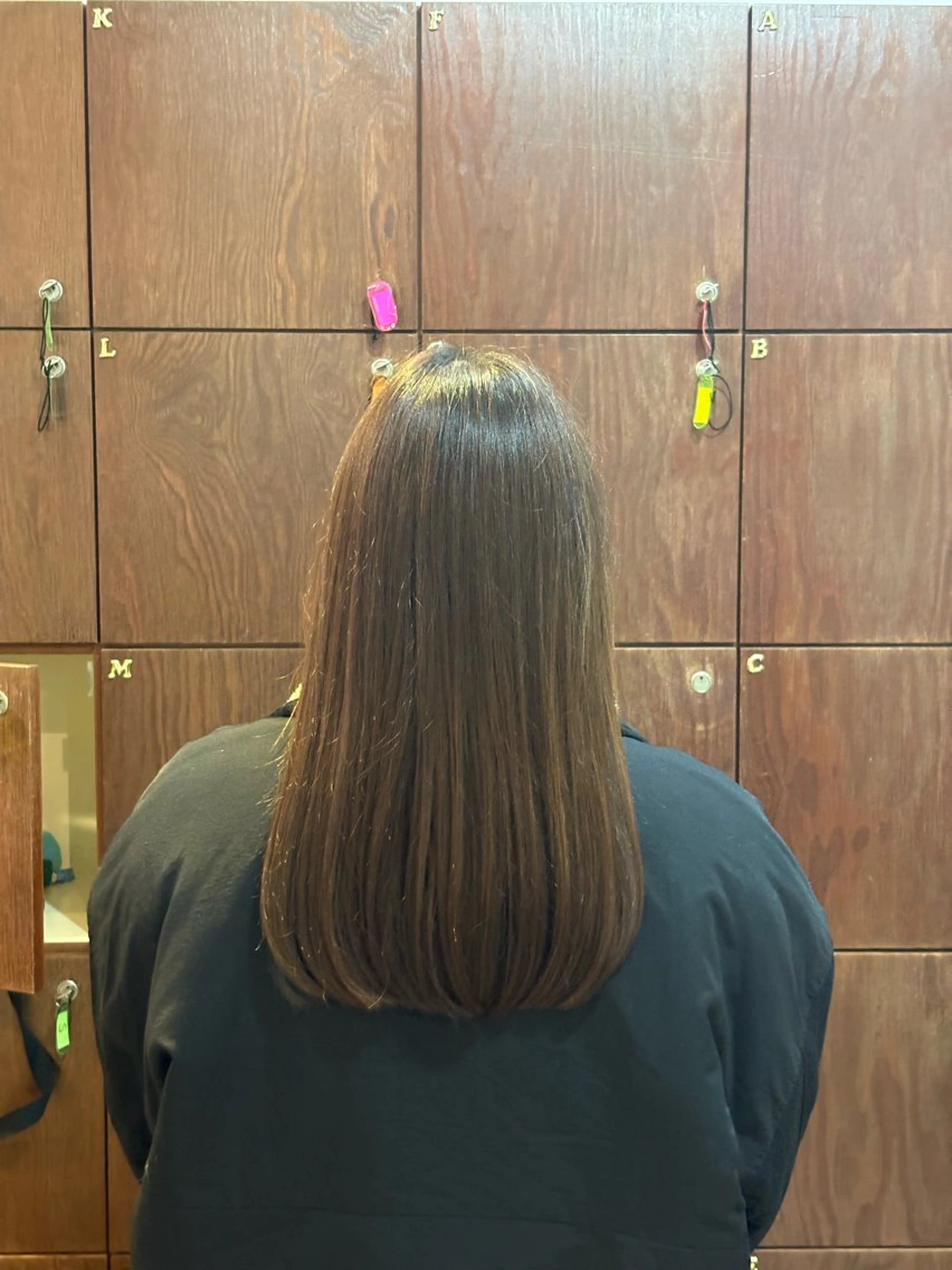 ロング カットモデル募集 木下世連のヘアスタイル