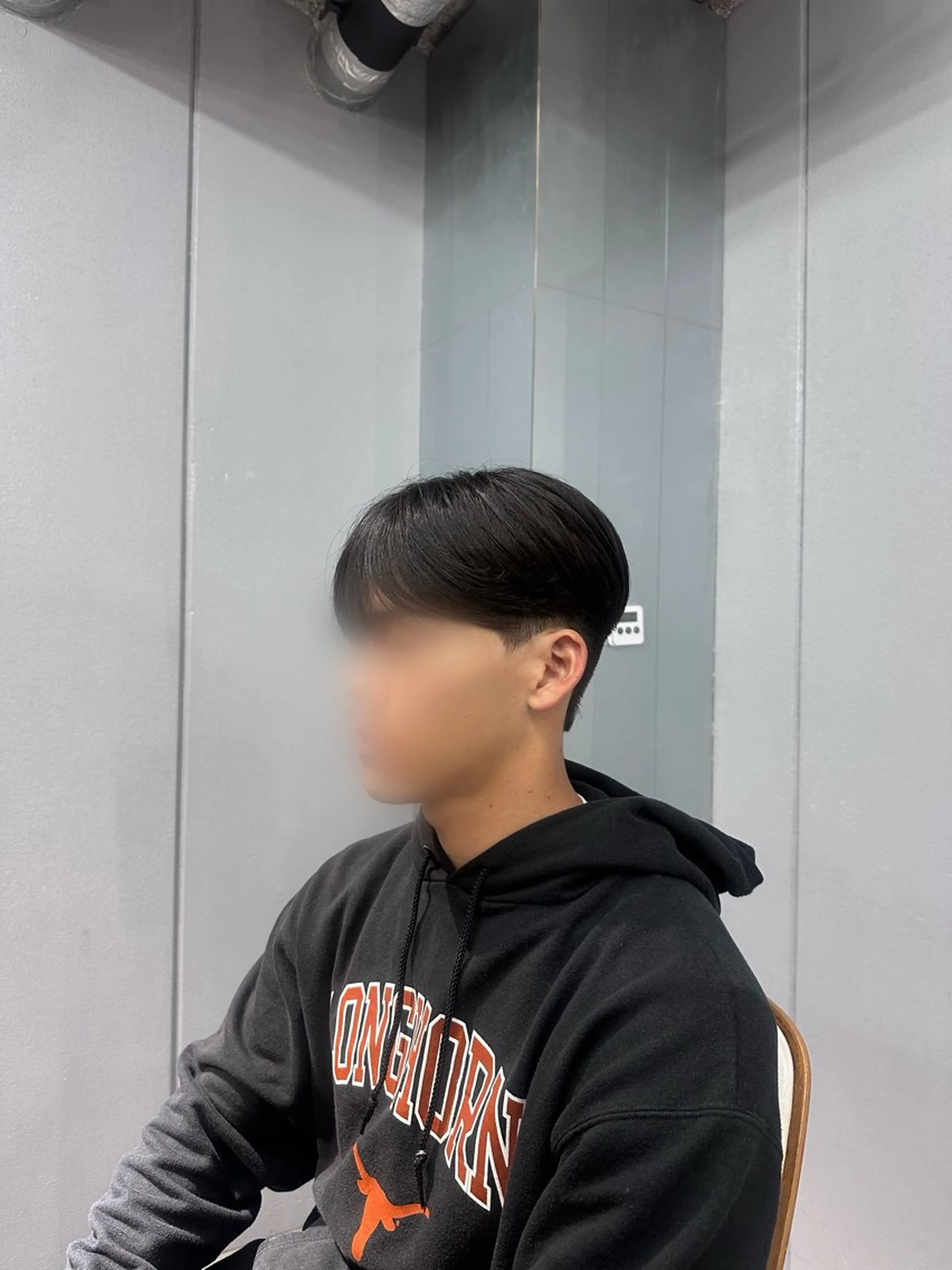 メンズ ダウンパーマ メンズ韓国風 メンズパーマ カット 梅田/パーマ/ 韓国メンズヘア/ハタのヘアスタイル