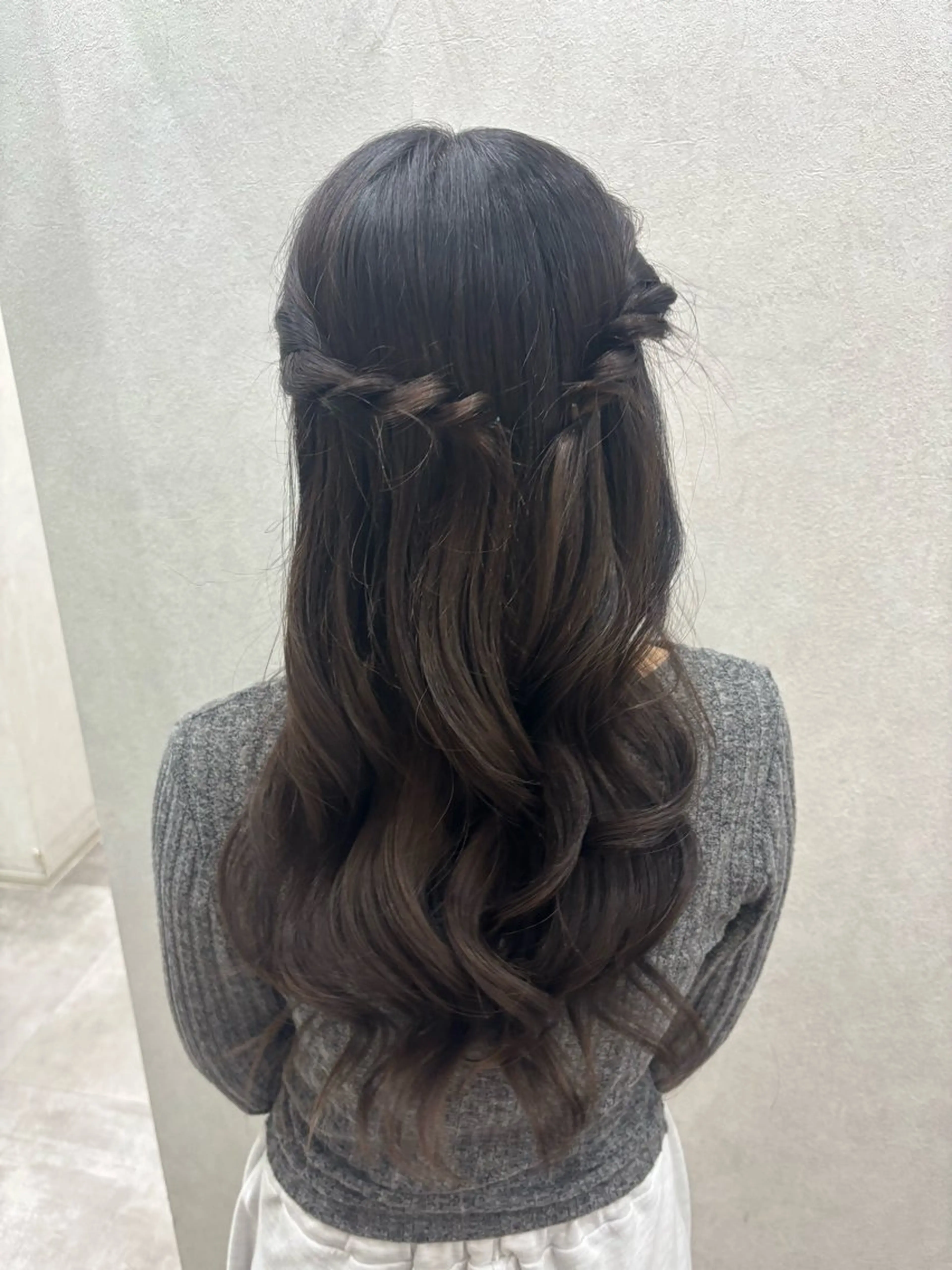 ロング ヘアアレンジ 水島 悠香子のヘアスタイル