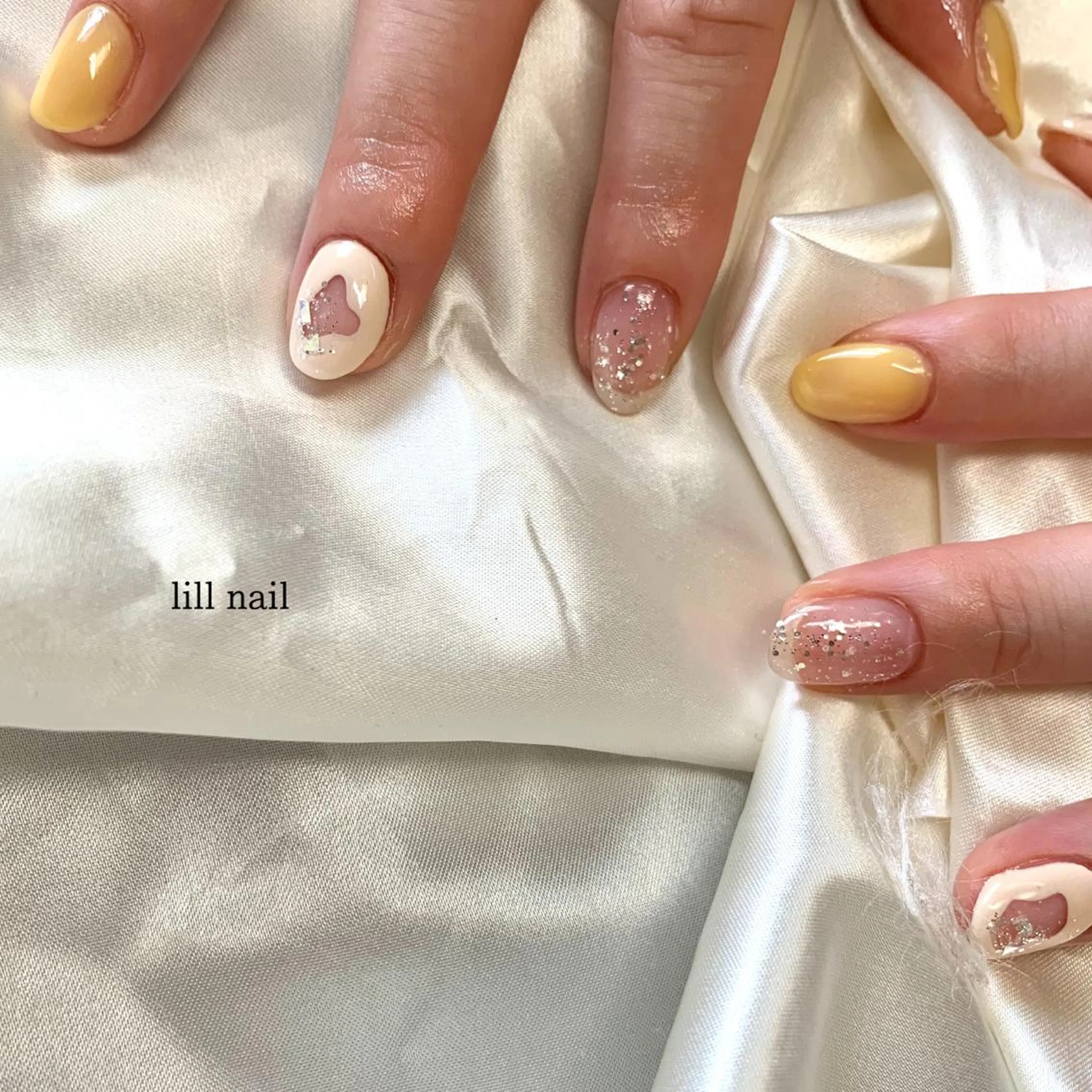 ショート pllia beautyのネイルデザイン