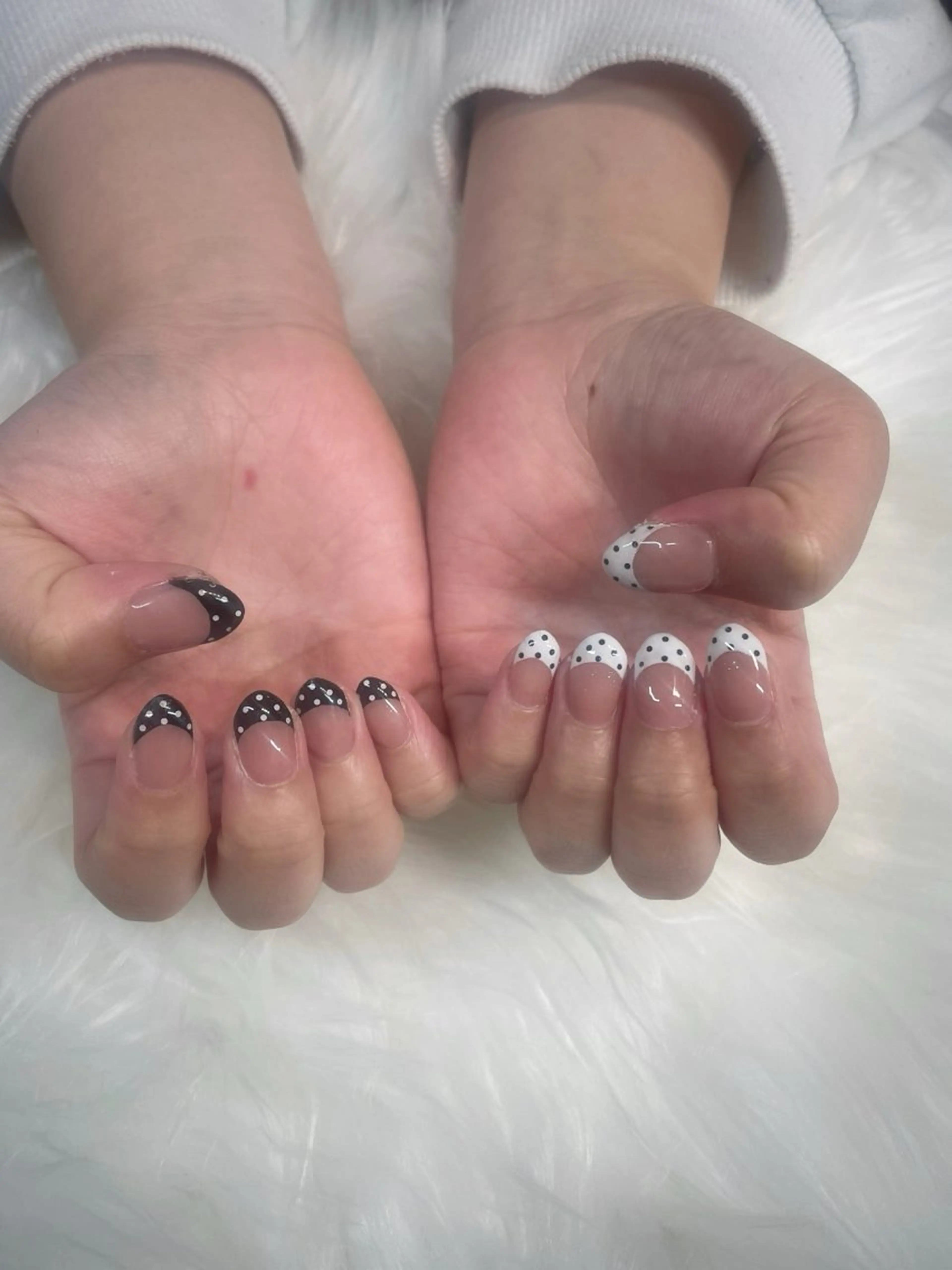 ネイル フレンチネイル ハンドネイル BLUEM みおちのネイルデザイン