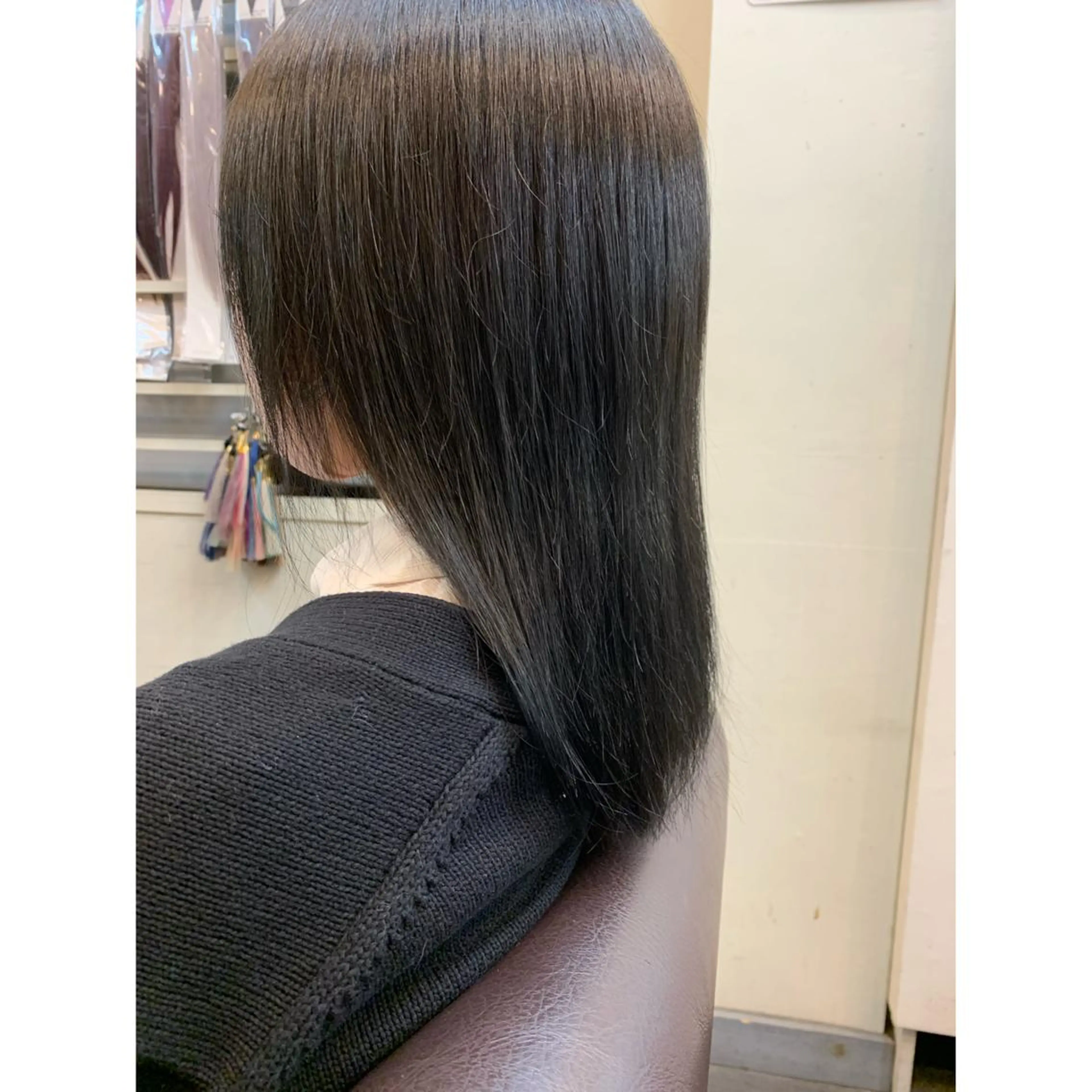 ミディアム カラー LaLaMoana Rickyのヘアスタイル