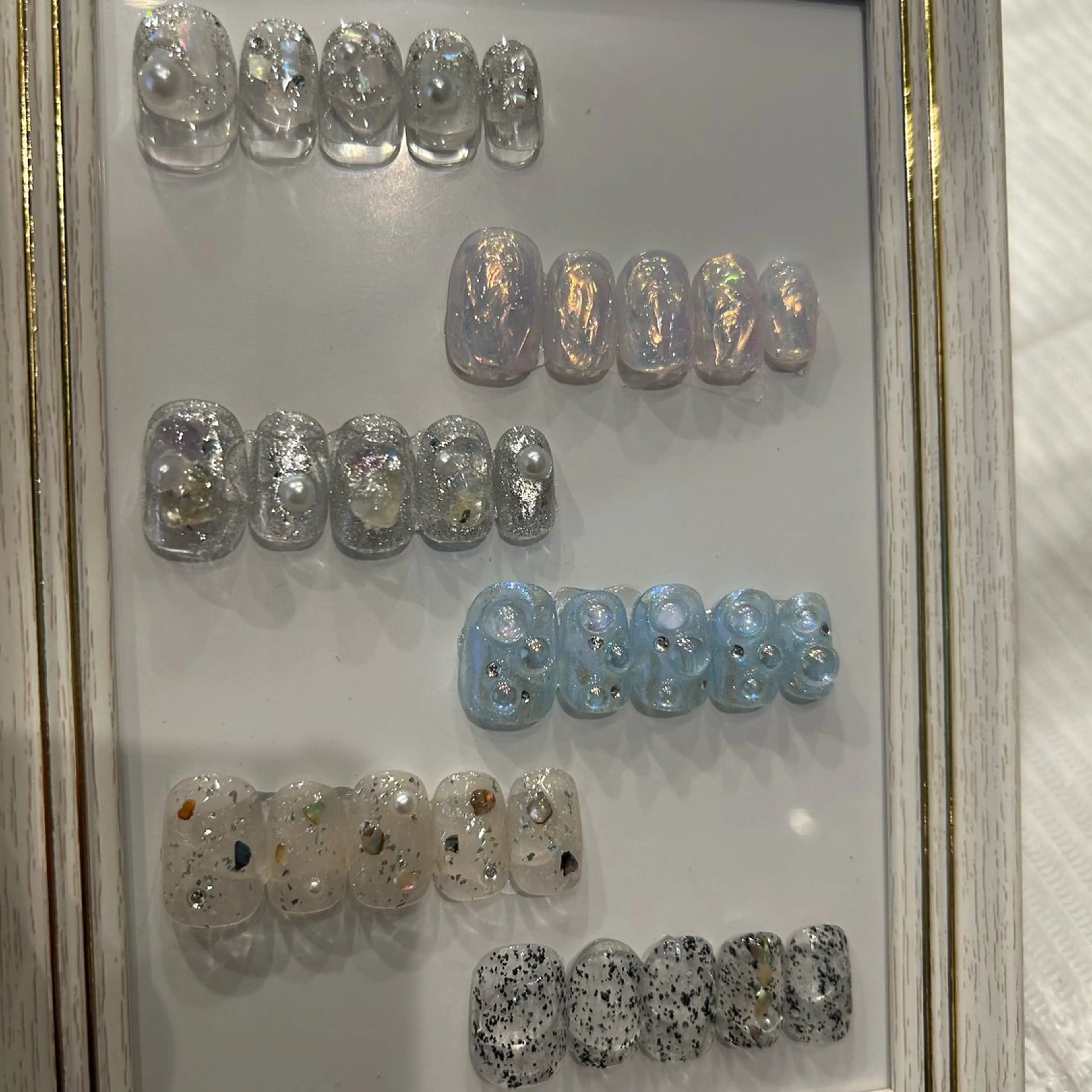 ネイル マットネイル パラあり！フィルイン 美フォルムのネイルデザイン