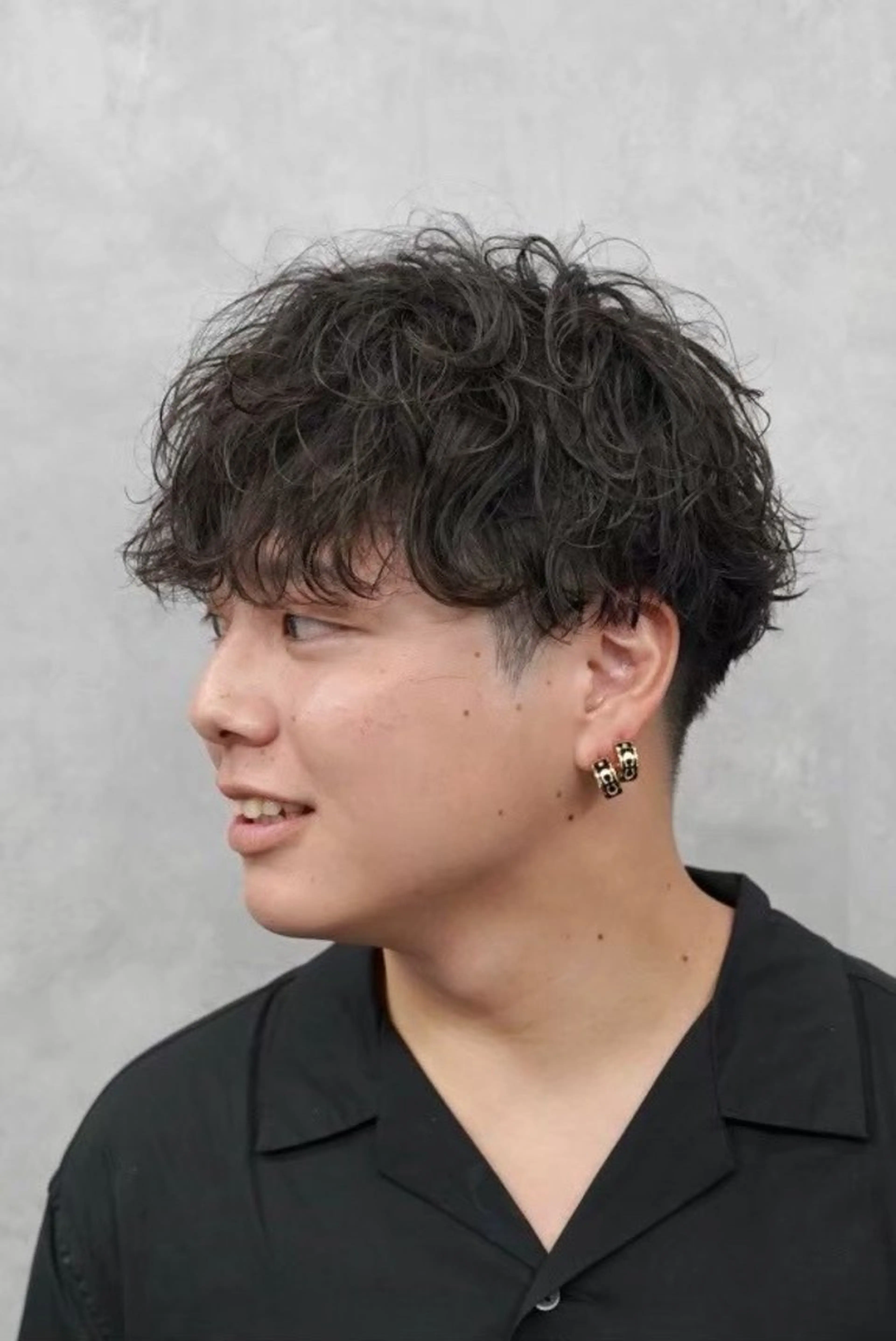 パーマ メンズ 河野 仁胡のヘアスタイル