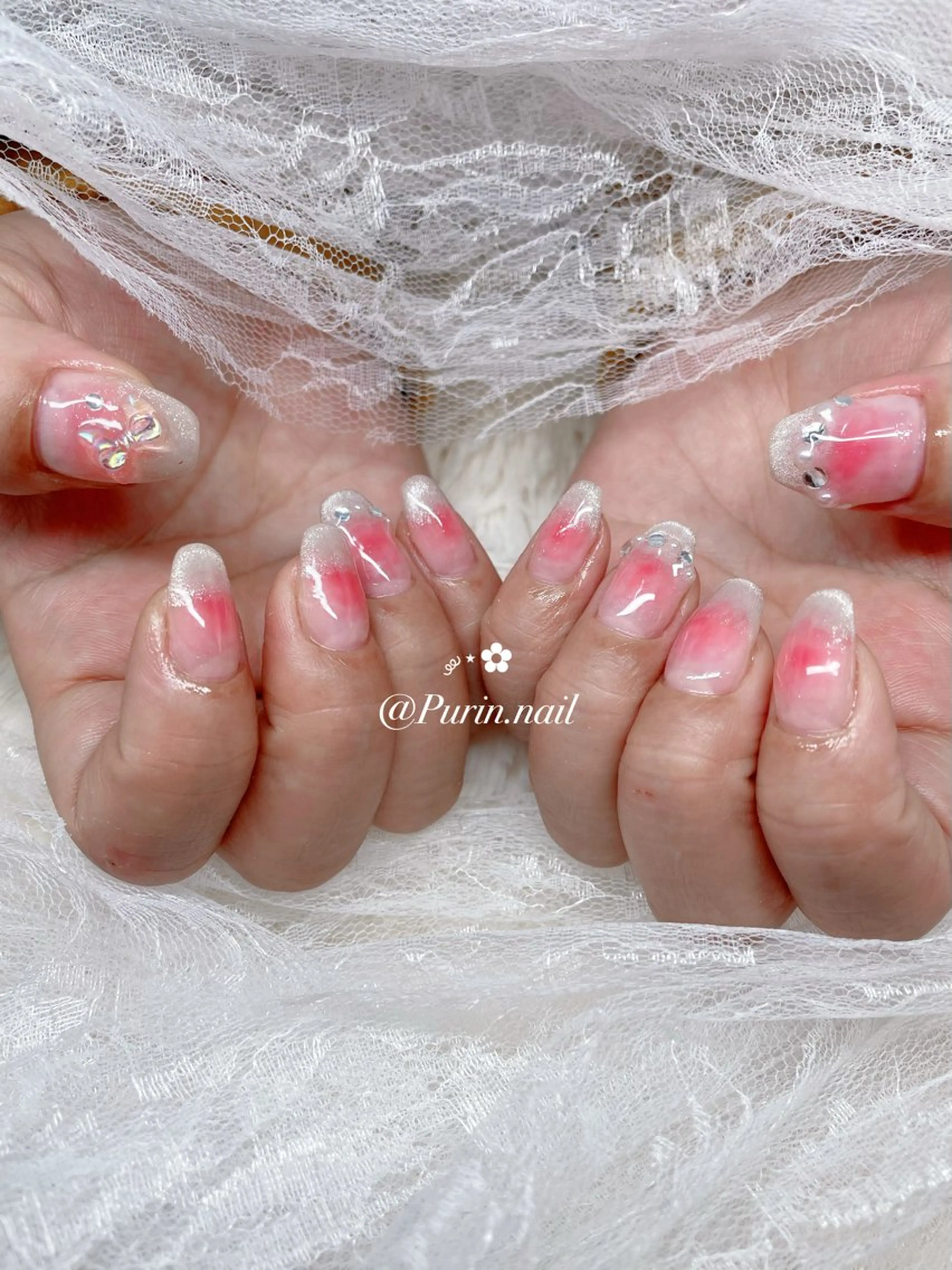 ネイル ハンドネイル Nails by Purin🍮のネイルデザイン