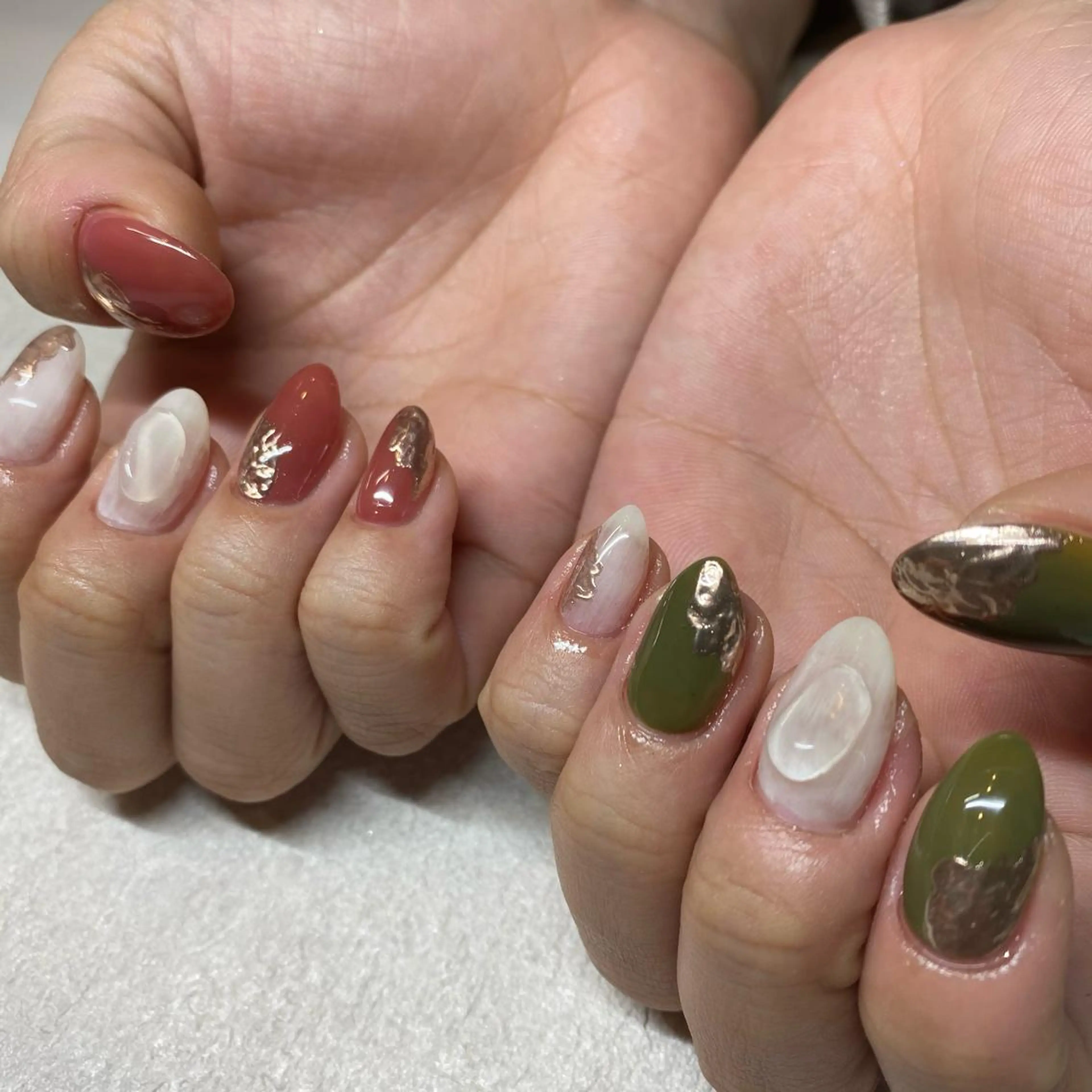 ネイル NORA nail UMEDA MAIのネイルデザイン