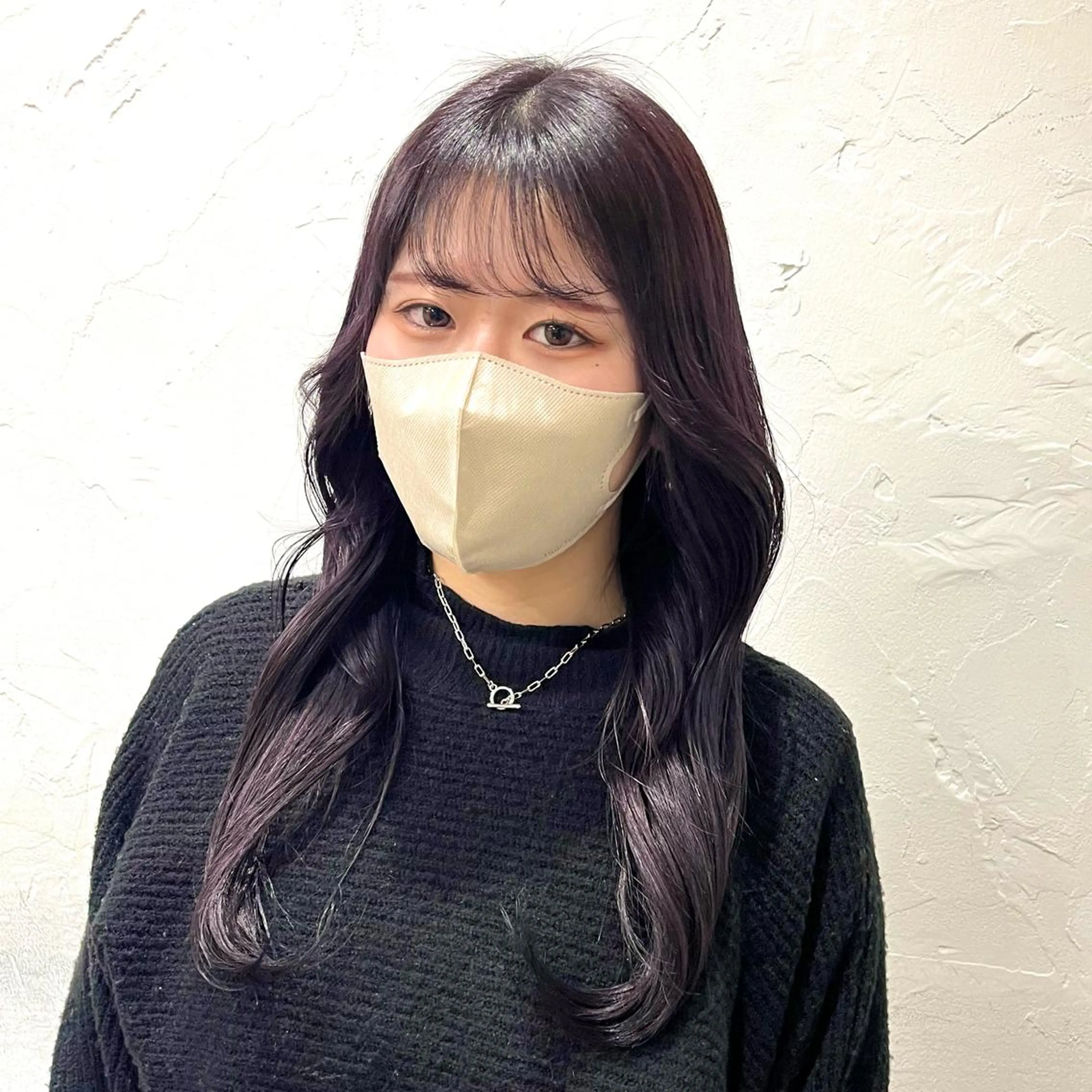 ロング 無料カットモデル ユナのヘアスタイル