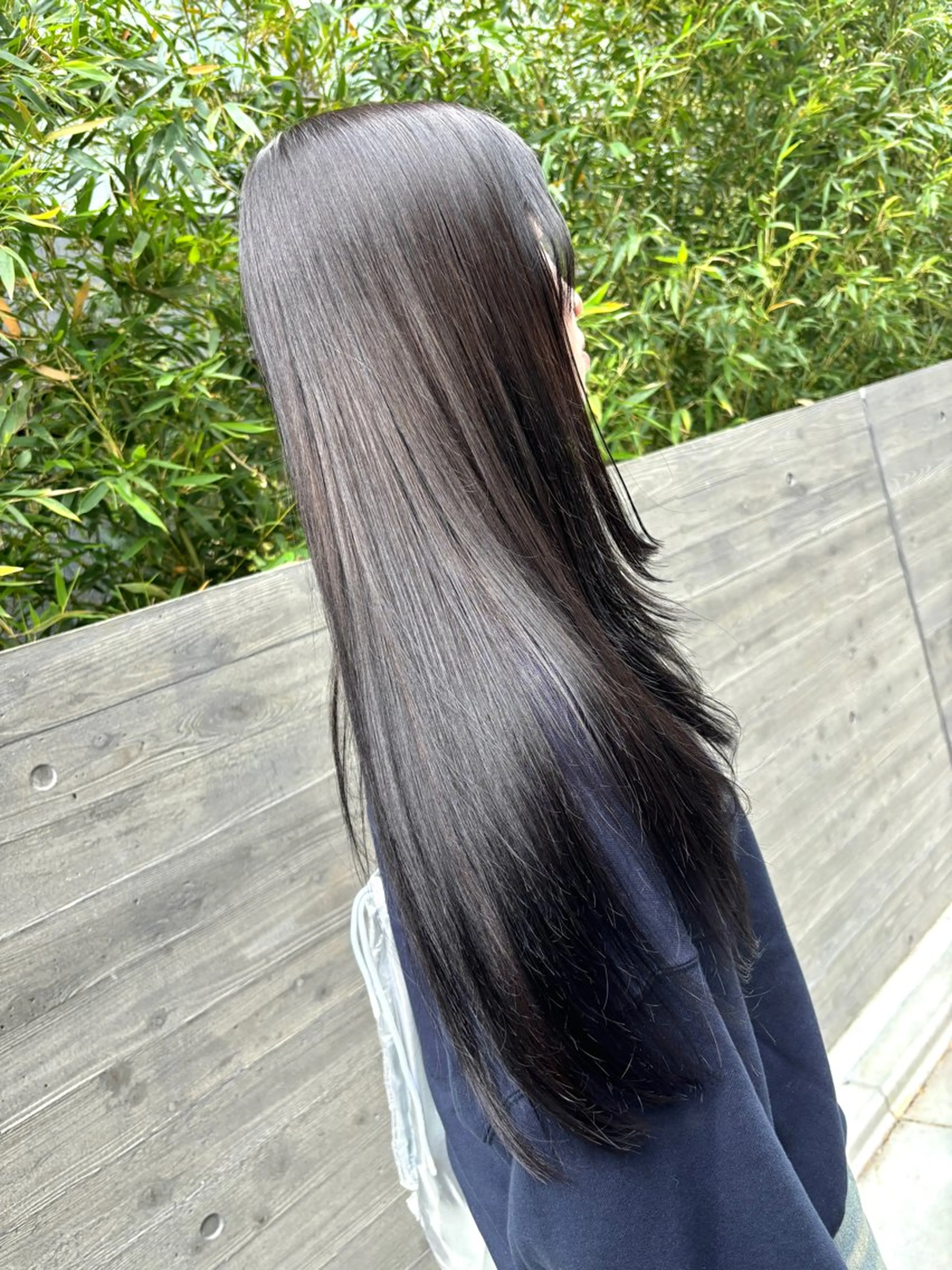 ロング カラー ブルーカラー ブルージュ 透明感カラー HIYOSHI　✂︎ 艶髪職人のヘアスタイル