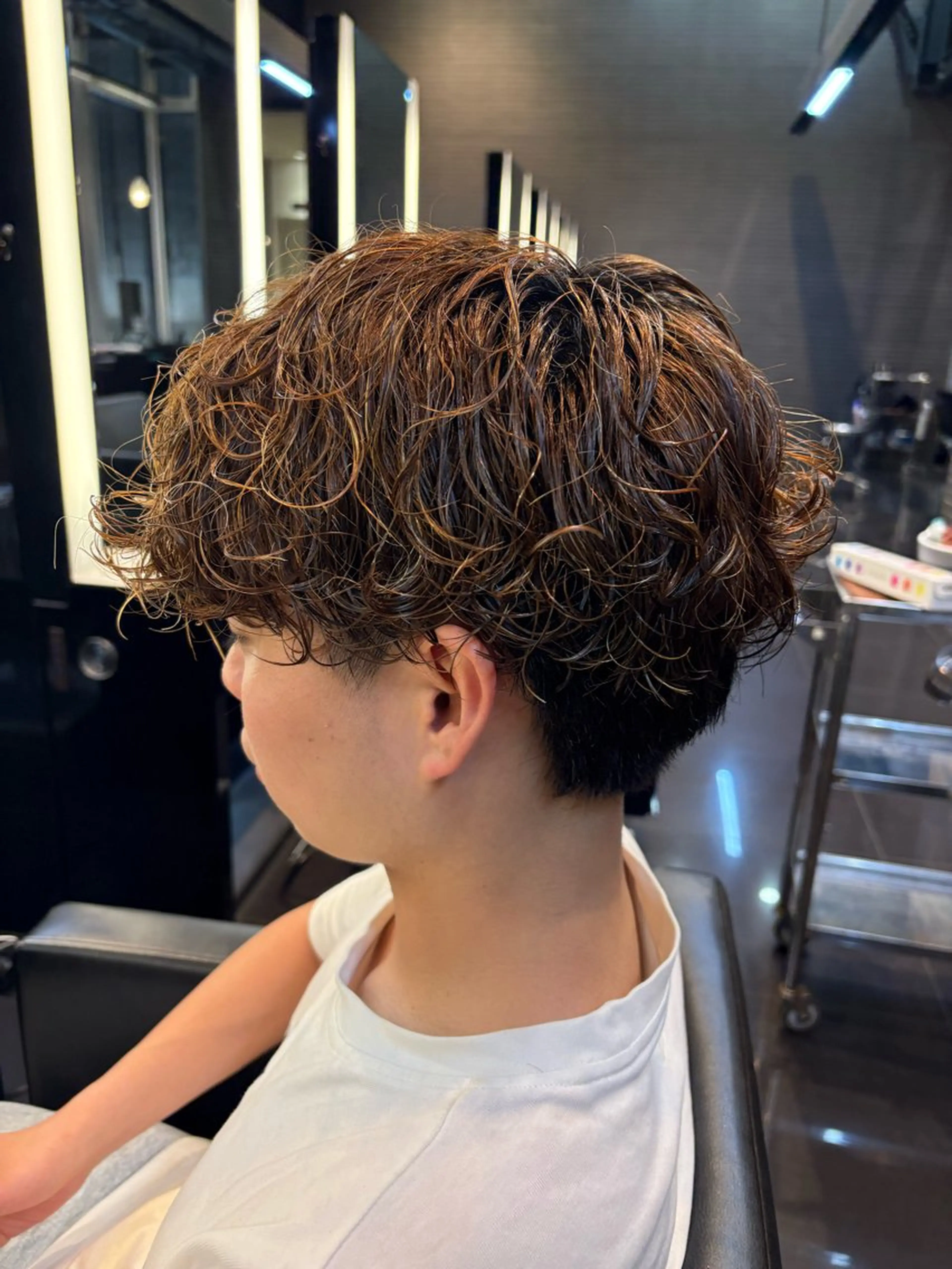 パーマ メンズ カット パーマ メンズ特化型美容師/ 加藤晴輝のヘアスタイル