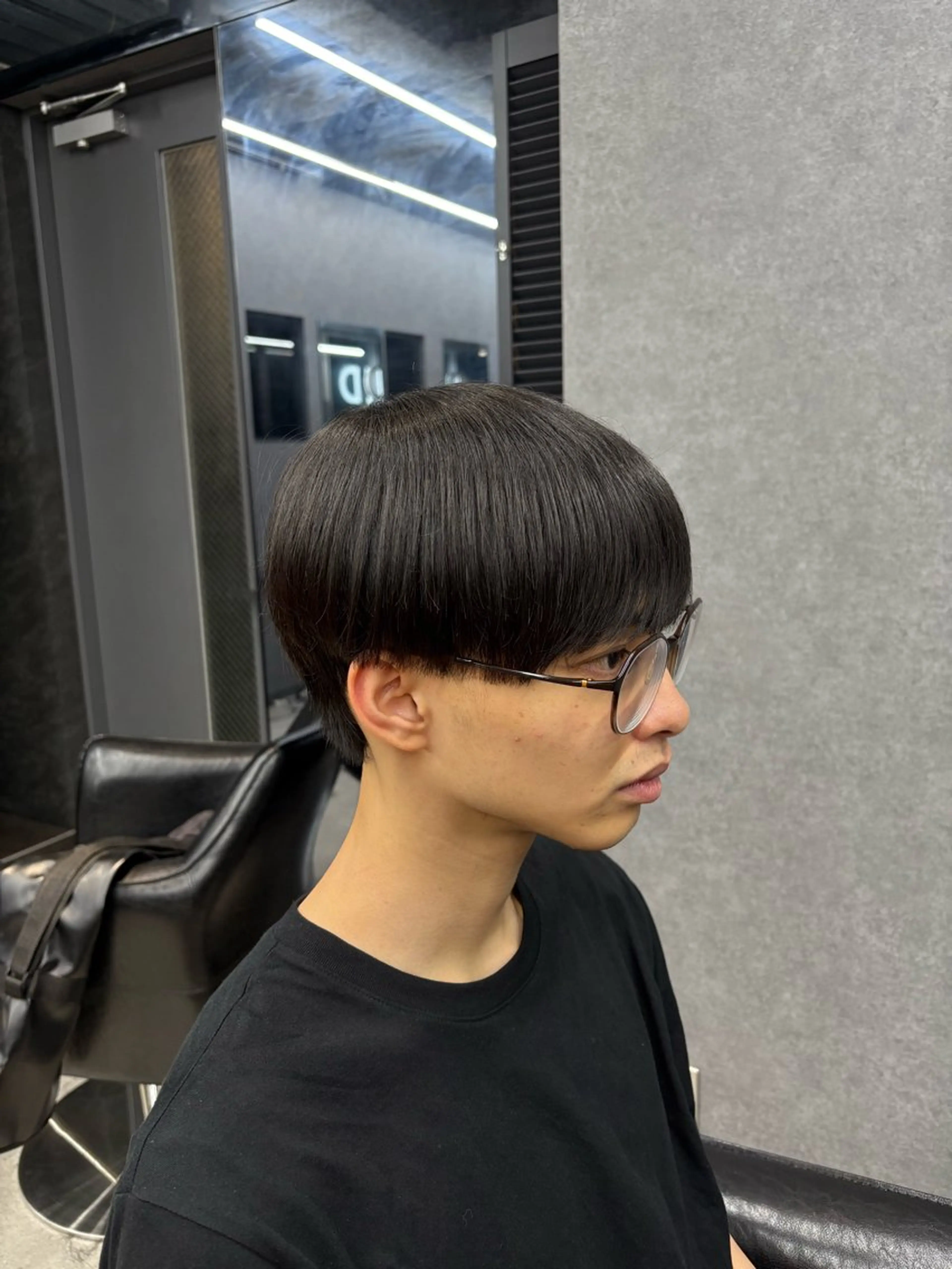 メンズ  カット マッシュ ※現金のみの写真