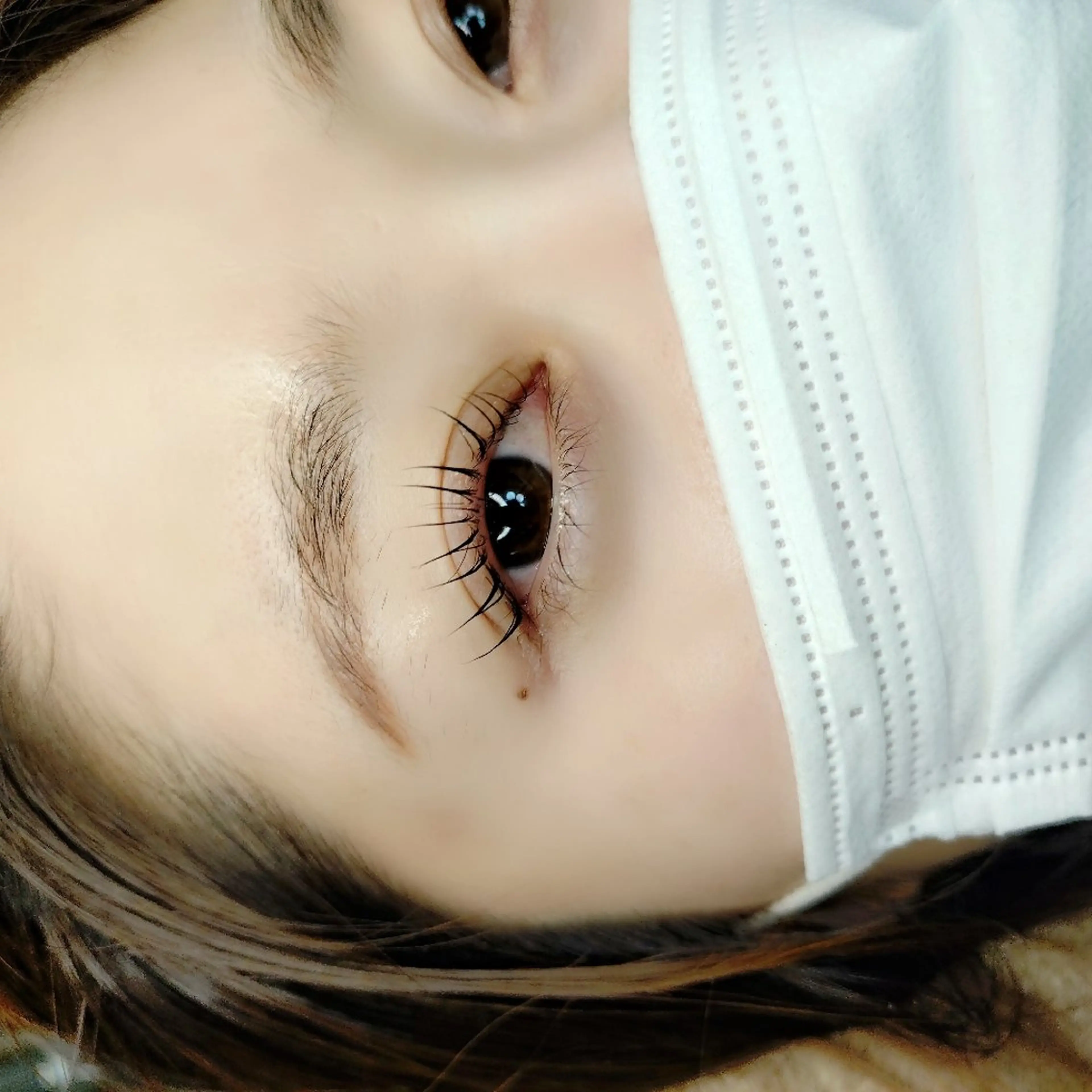 マツエク・マツパ ナチュラル 一重×まつ毛パーマ マツパ maison calmeのマツエク・マツパデザイン