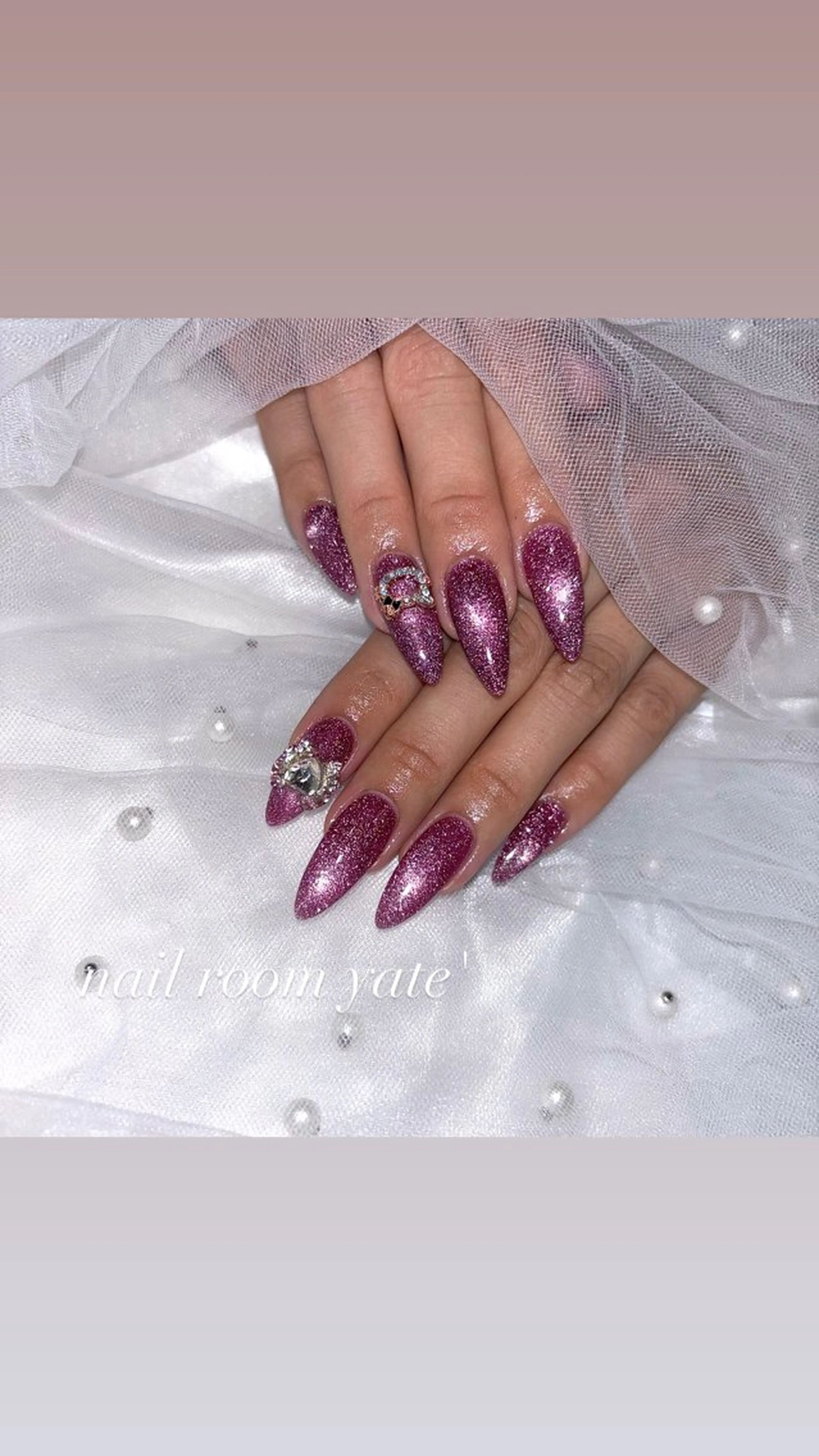 ネイル フラッシュネイル Nabi nail🦋のネイルデザイン