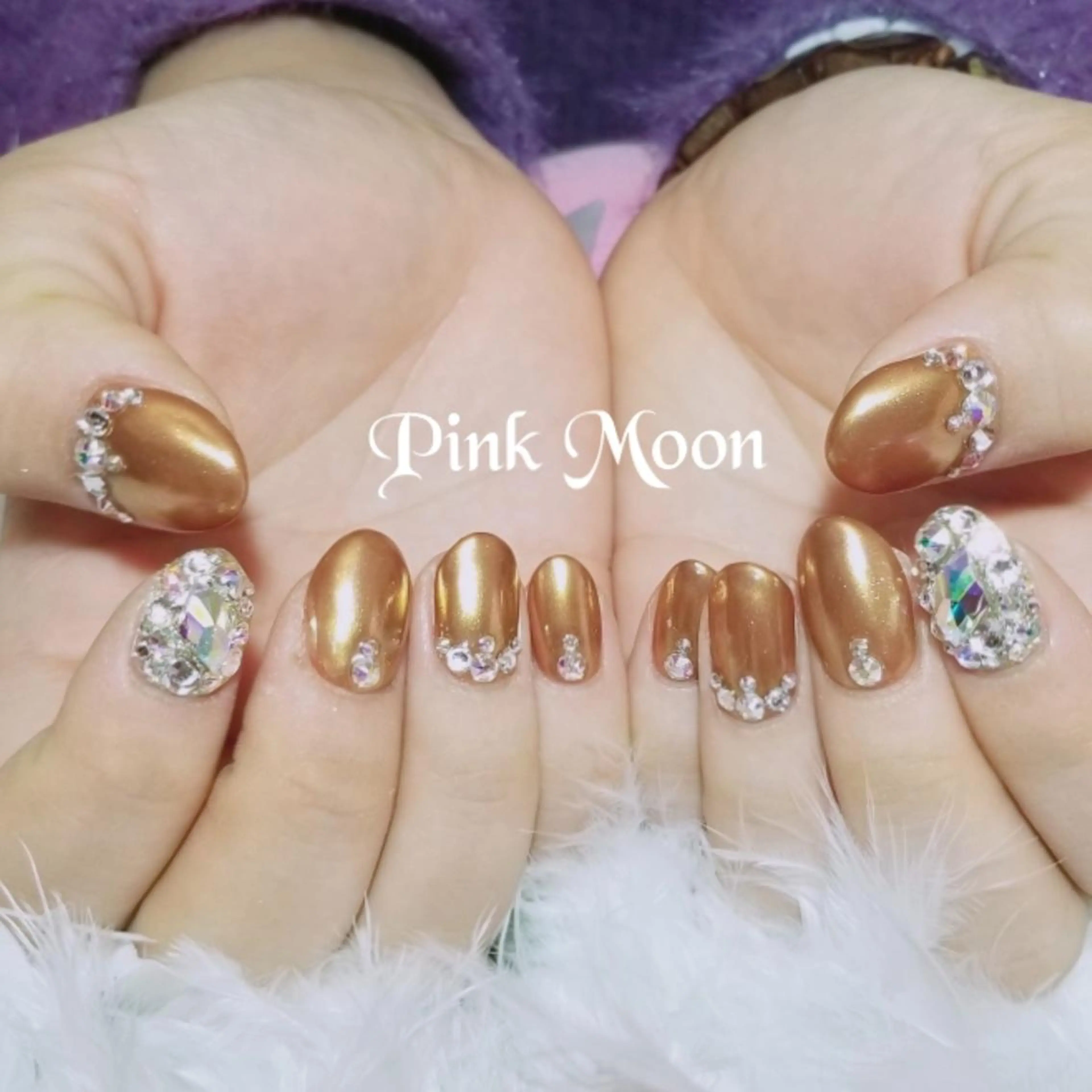 ネイル その他(ネイル) PinkMoon Nozomiのネイルデザイン