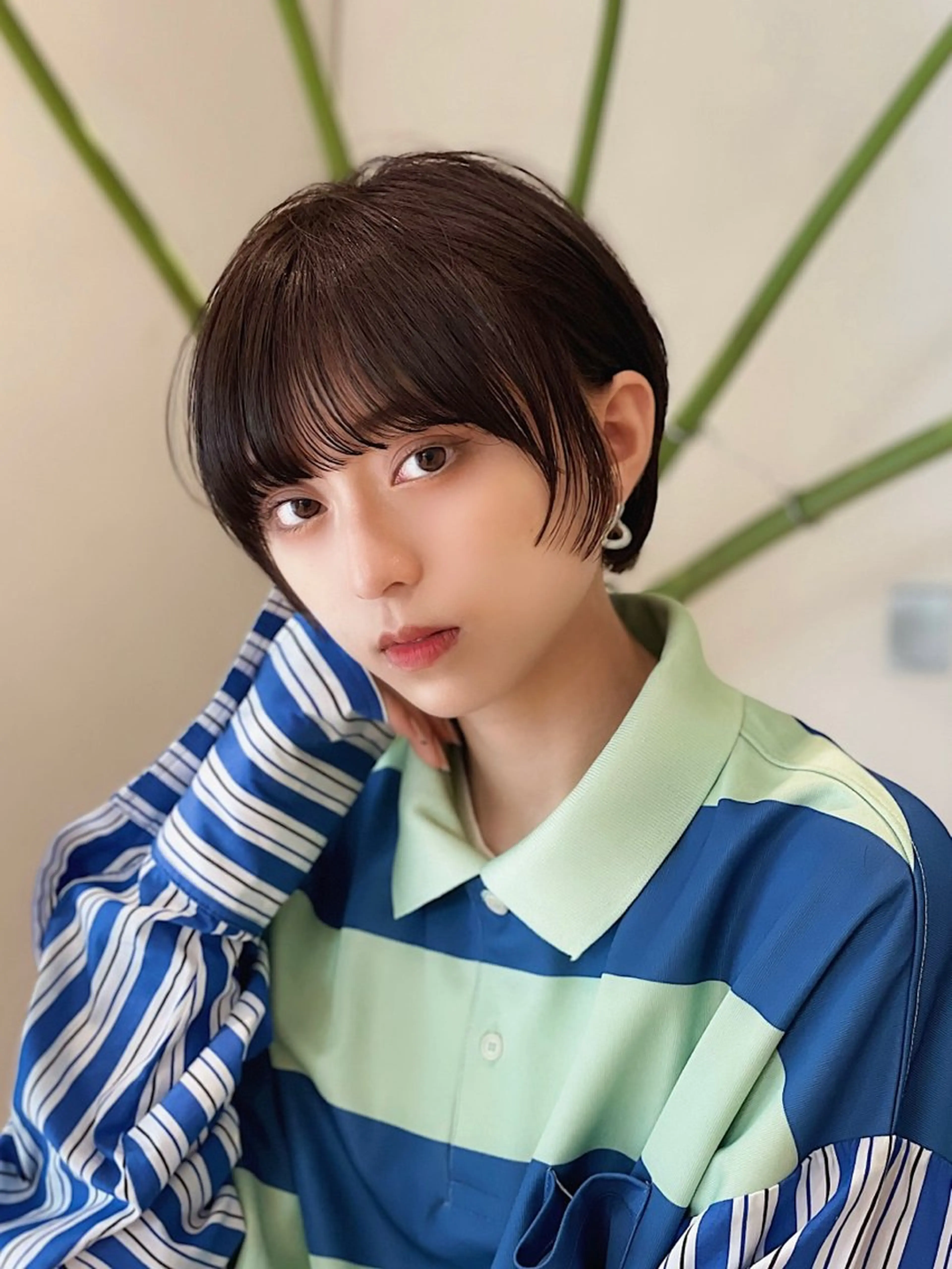 ショート カラー カット ヘアカラー トリートメント 🉐レイヤー/塩見 弘樹🉐渋谷のヘアスタイル