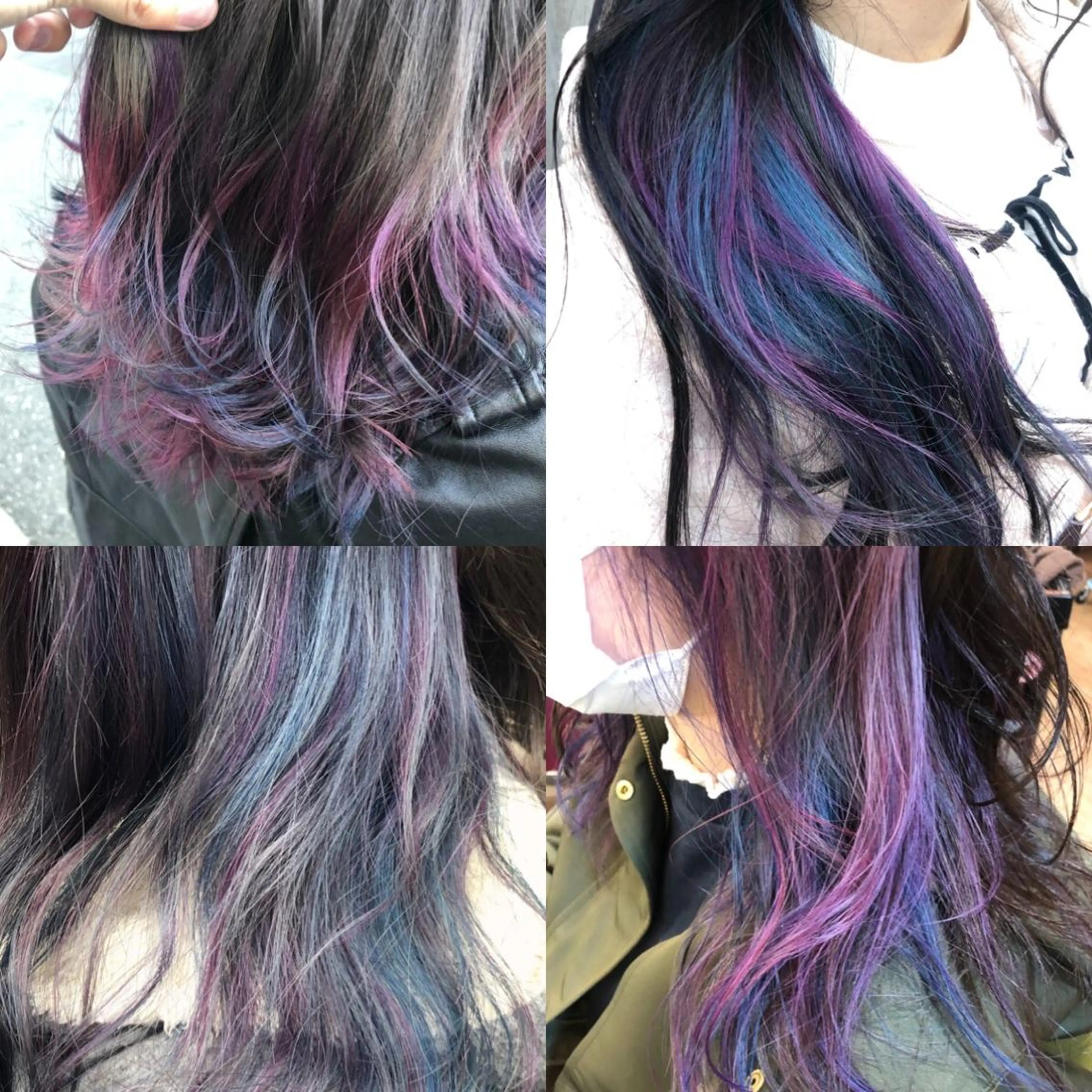 ミディアム カット ヘアカラー トリートメント 原宿サロン代表 デザインカラー伊藤卓のヘアスタイル