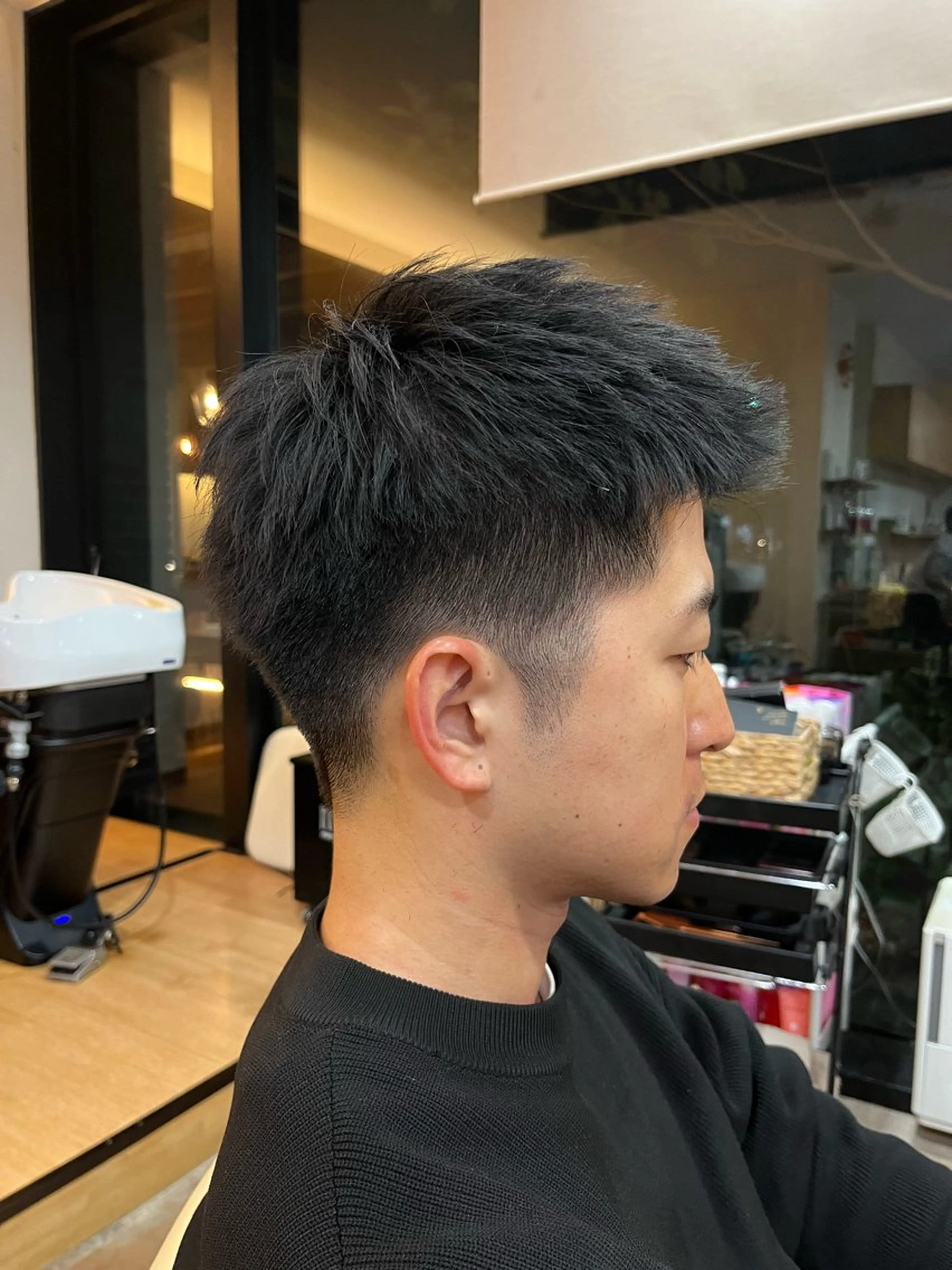 ショート メンズ しみず ちかえのヘアスタイル