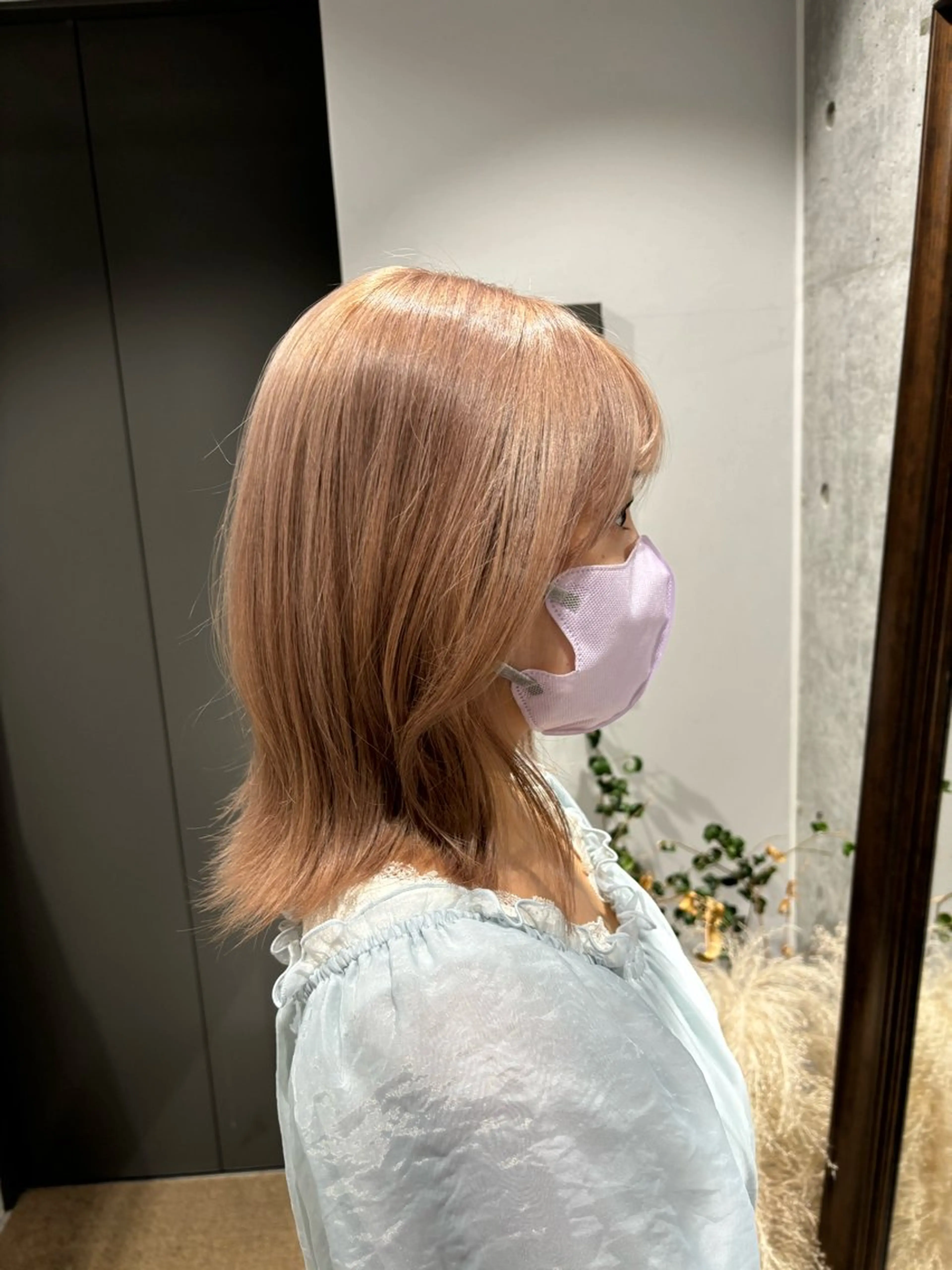 ミディアム トリートメント ヘアカラー トリートメント LOOSE立川 SHIMODA🧸のヘアスタイル